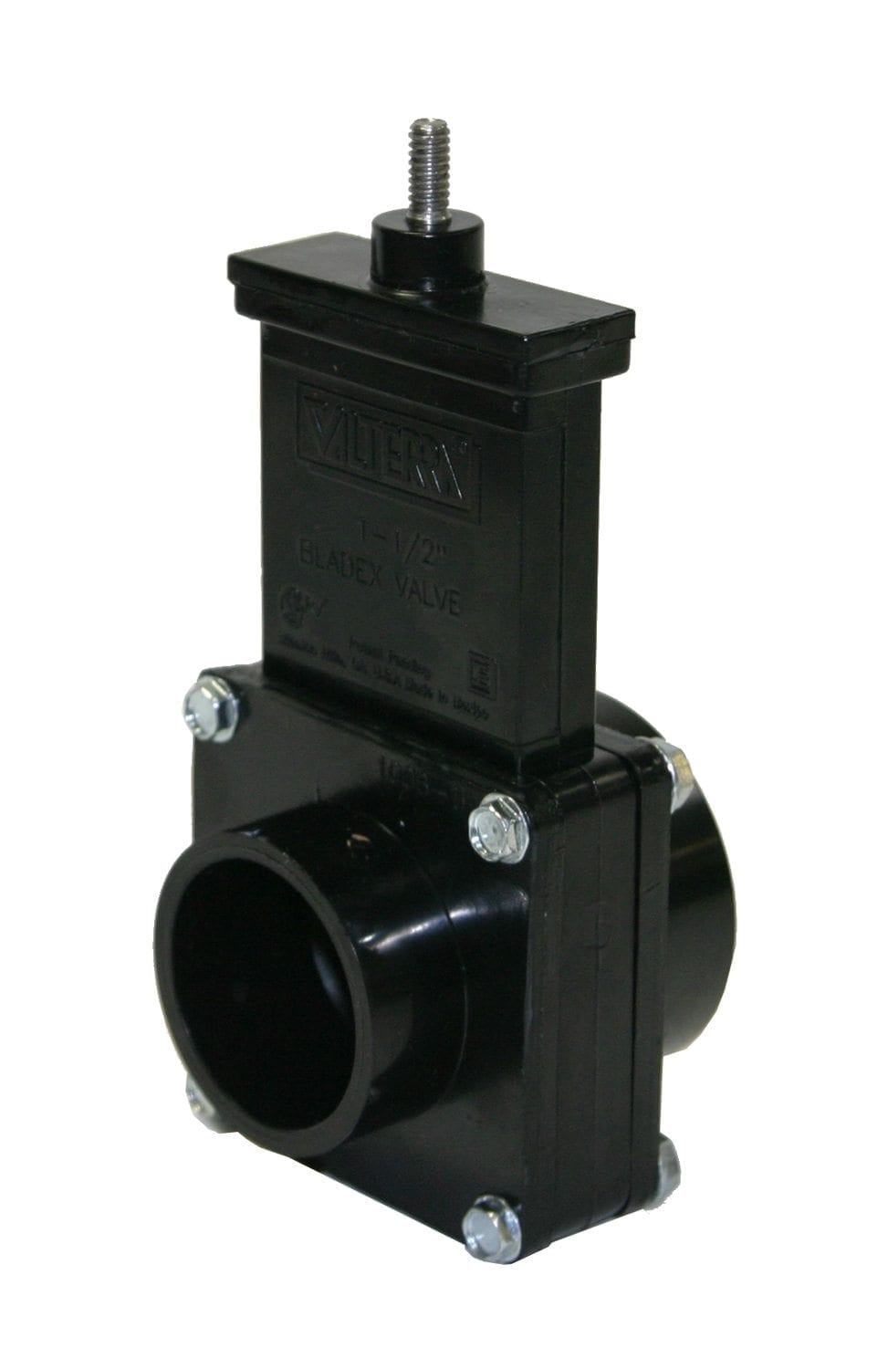 Valterra - Waste Valve - 1-1/2″ Spigot x 1-1/2″ Hub, No Handle - OEM replacement - VALT1001NH