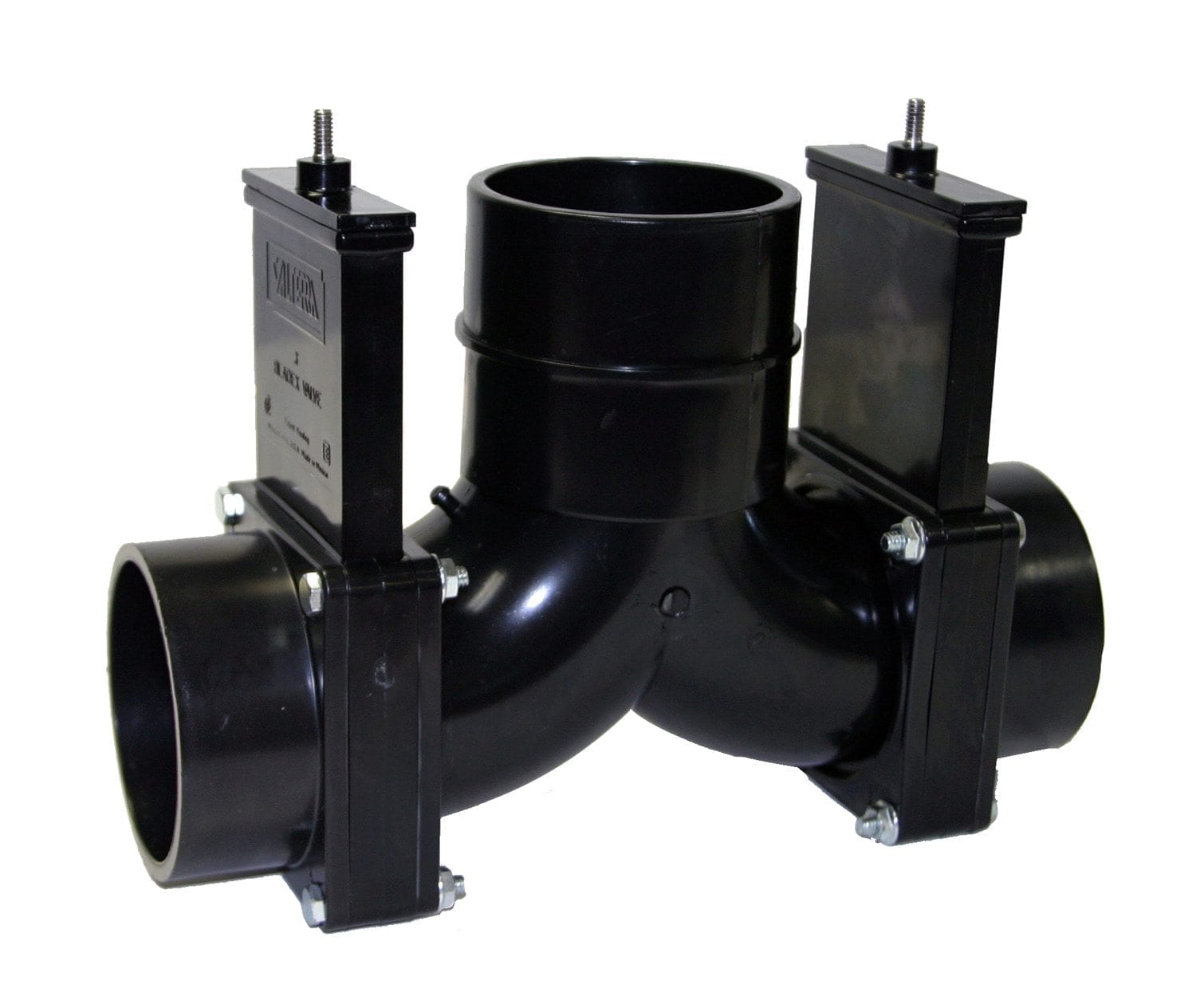 Valterra - Ell Double Rotating Valve - 3″ Hub x 3″ Hub x 3″ Hub Outlet, No Handle - OEM replacement - VALT85NH