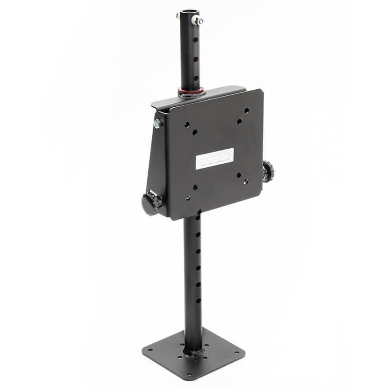 MORryde Extending Ceiling TV Mount - Adjustable Drop Down RV TV Mount with Extension
