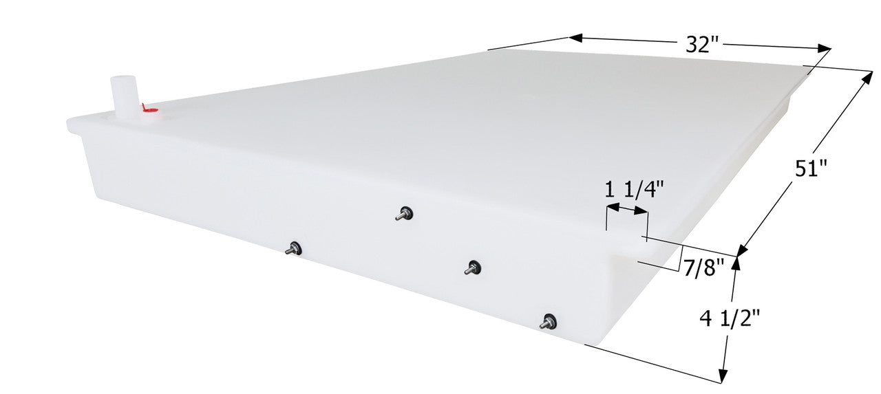 ICON - 26 Gallon RV Water Tank 51" x 32" x 4 1/2" WT1239-0229647