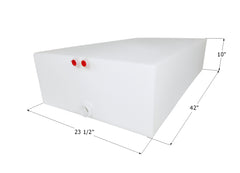 ICON - 40 Gallons RV Fresh Water Tank - 42" x 23 1/2" x 10" - WT3618 - AmeriKart #0219279