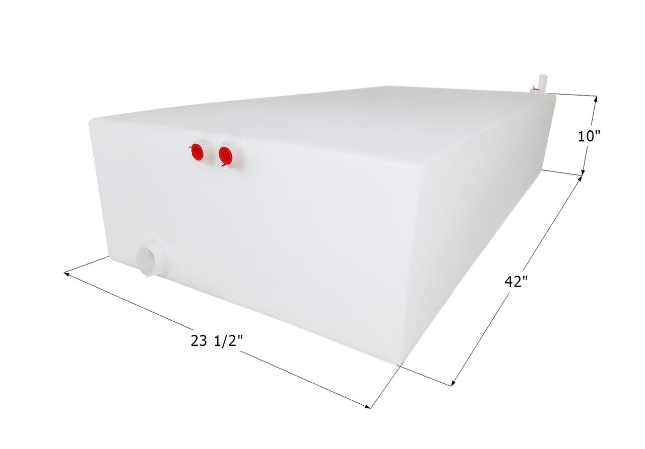 ICON - 40 Gallon RV Water Tank 42" x 23 1/2" x 10" WT3618 AmeriKart #0219280