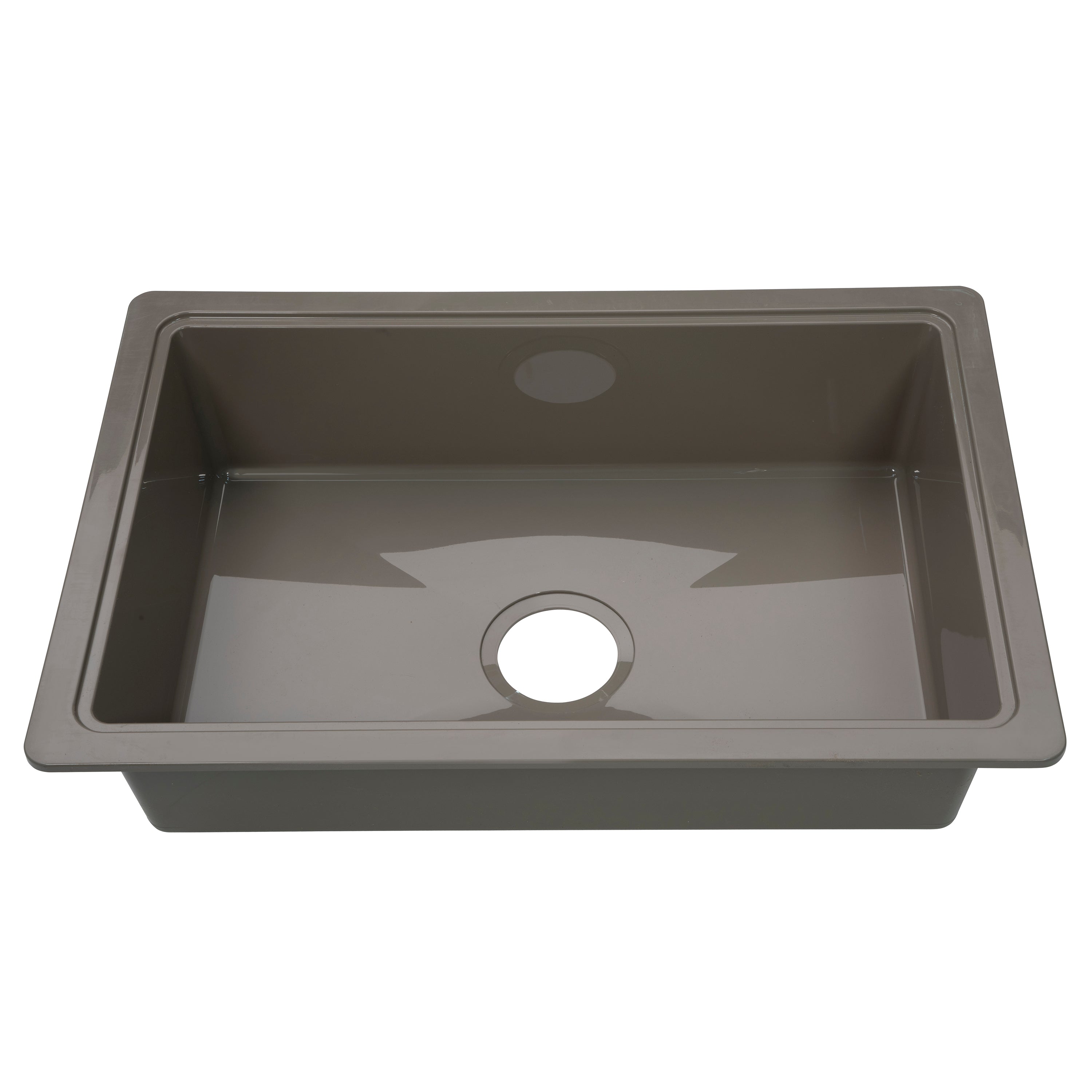 Lippert Rv Single Kitchen Galley Sink - 25" X 17" X 6.6" Stainless Steel Color Abs Plastic - Image 1