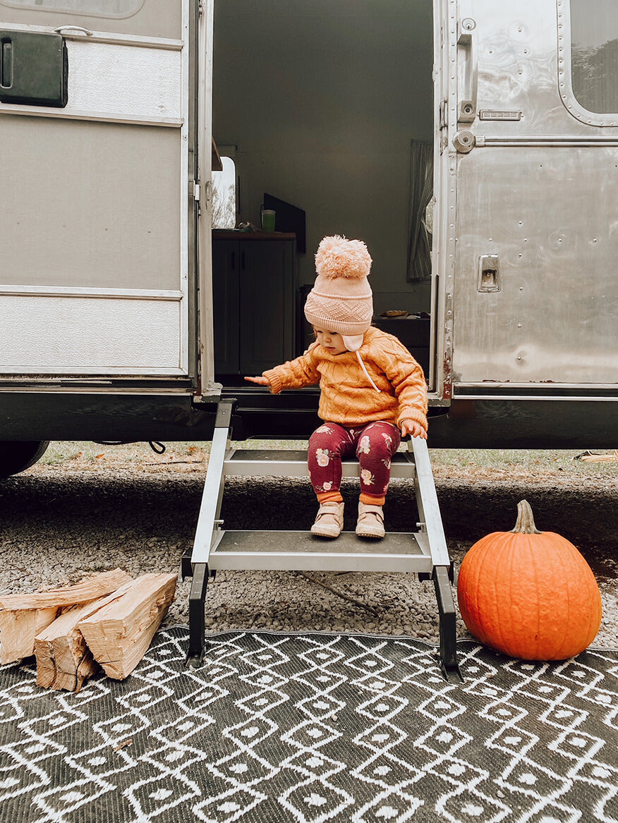 MORryde STP-216 StepAbove for Airstream - Premium RV Entry Step System Custom-Fit Design