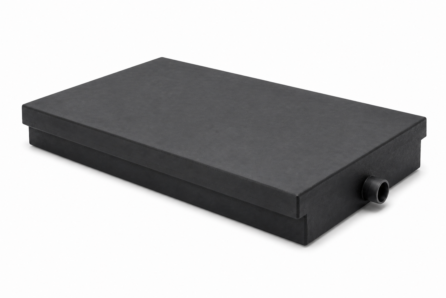 Alpha 45 gallon RV holding tank 51 x 34 x 7.875 inches - photorealistic opposite angle