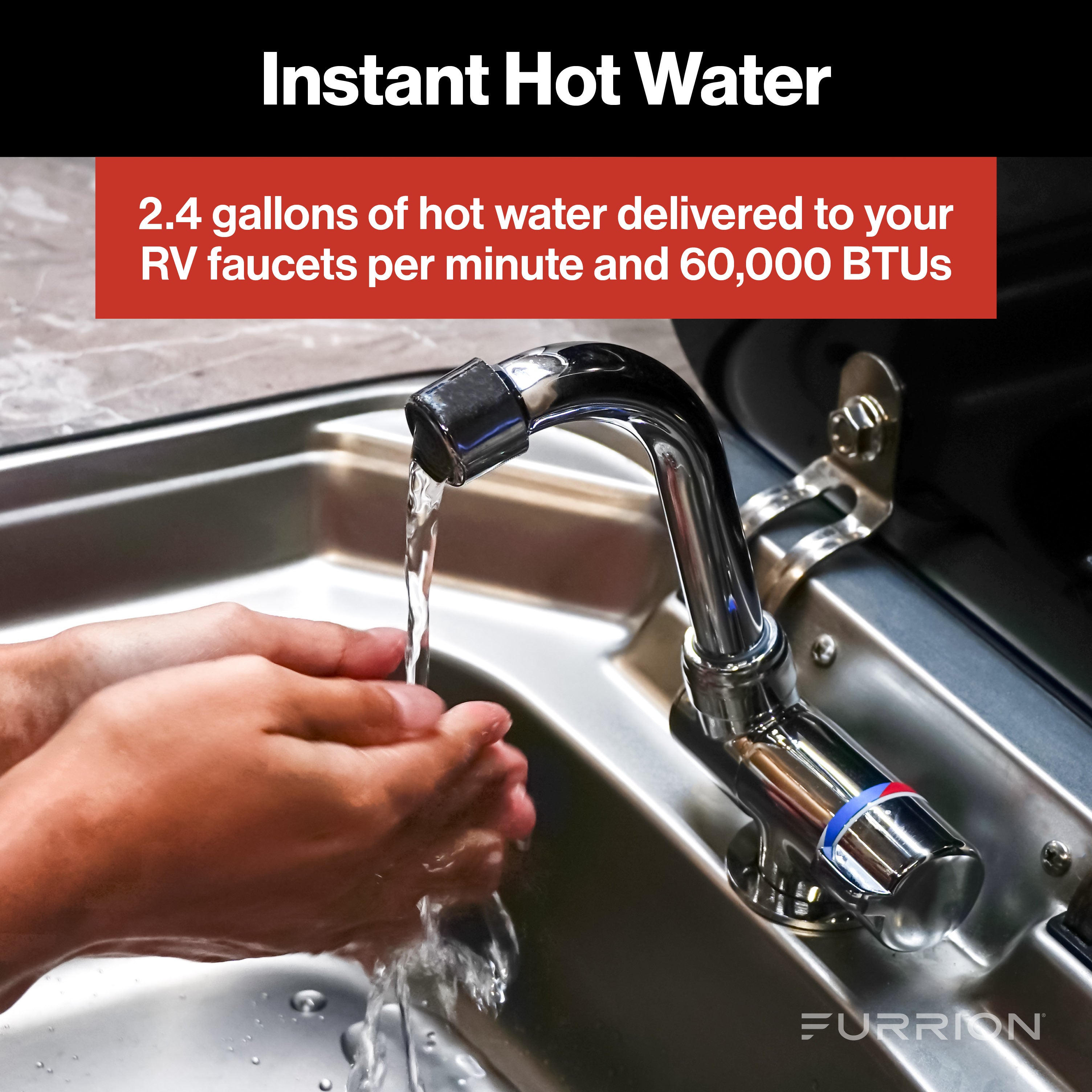 Furrion Tankless Gas Water Heater With Antifreeze Protection - 2.4Gpm, White #Fwh09Afa-Am - Image 4