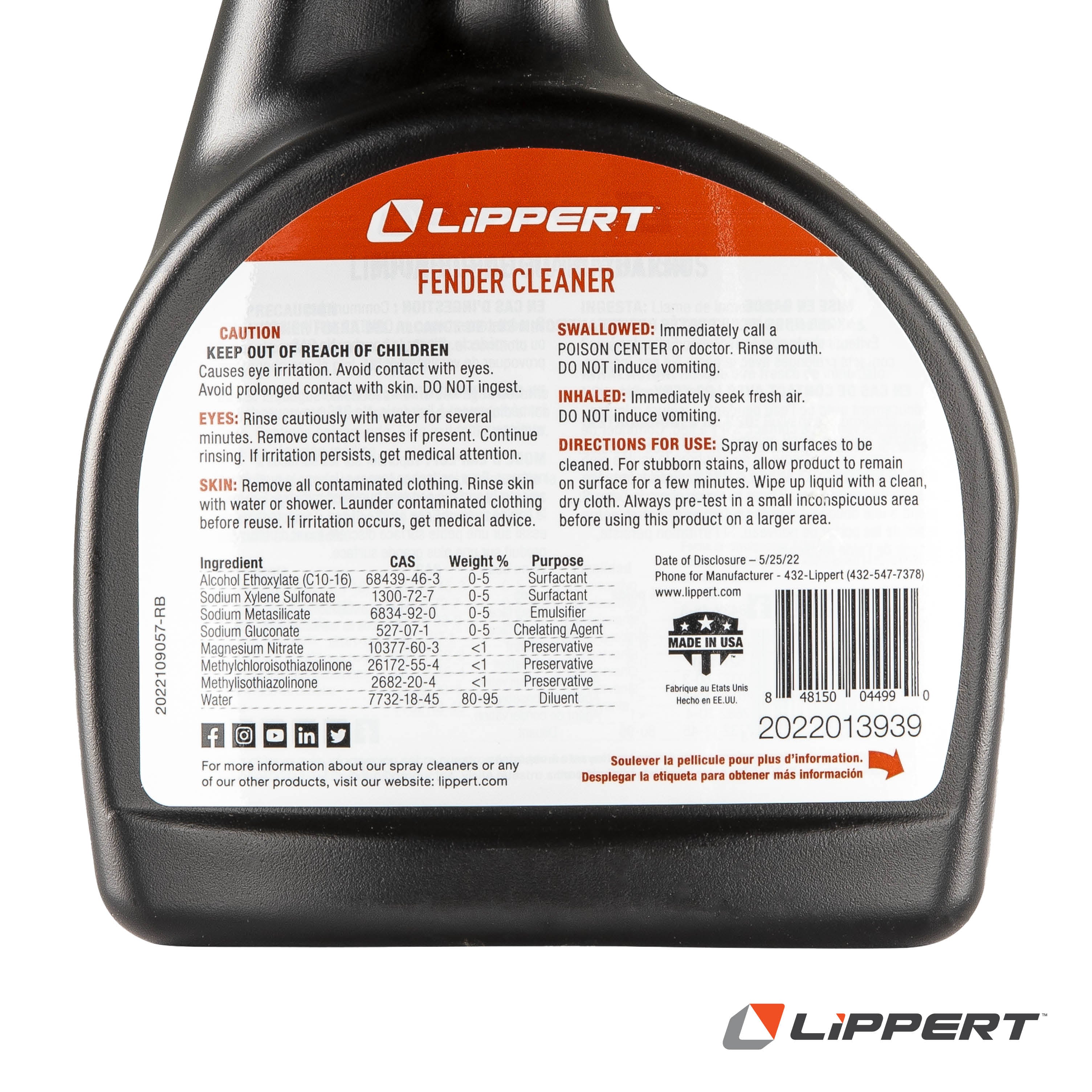 Lippert Boat Fender Cleaner - 32 Oz. - Image 3