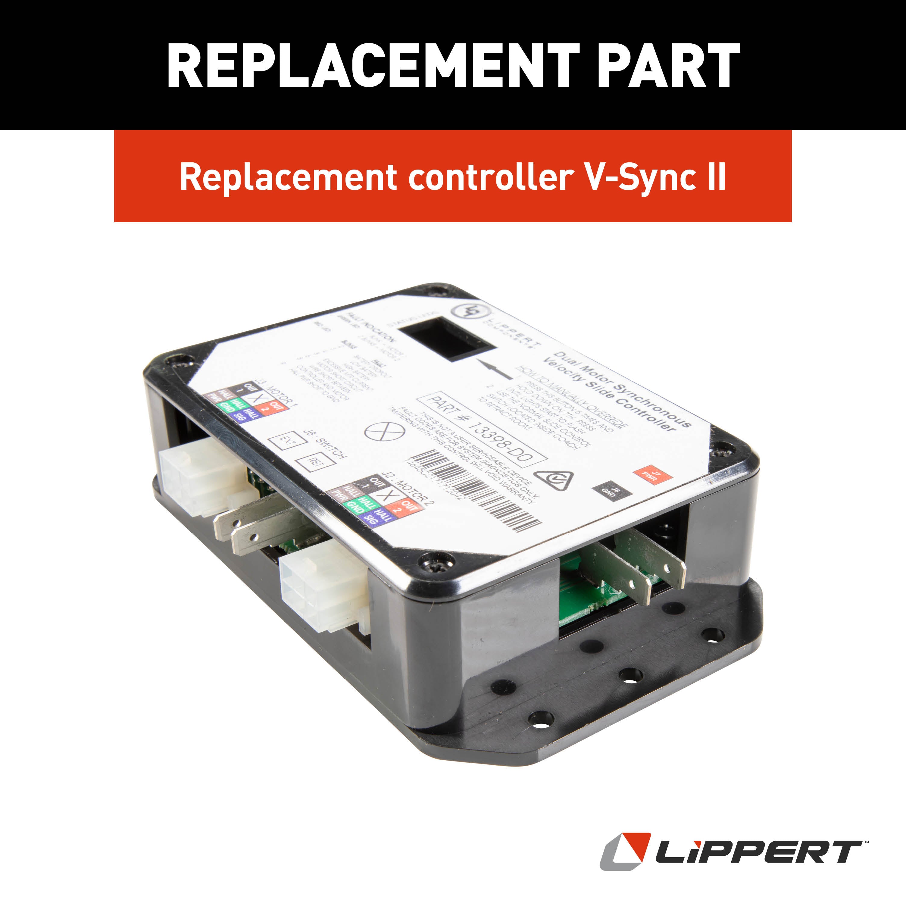 Lippert Replacement In-Wall Slide-Out Controller V-Sync Ii #13398-Do - Image 7