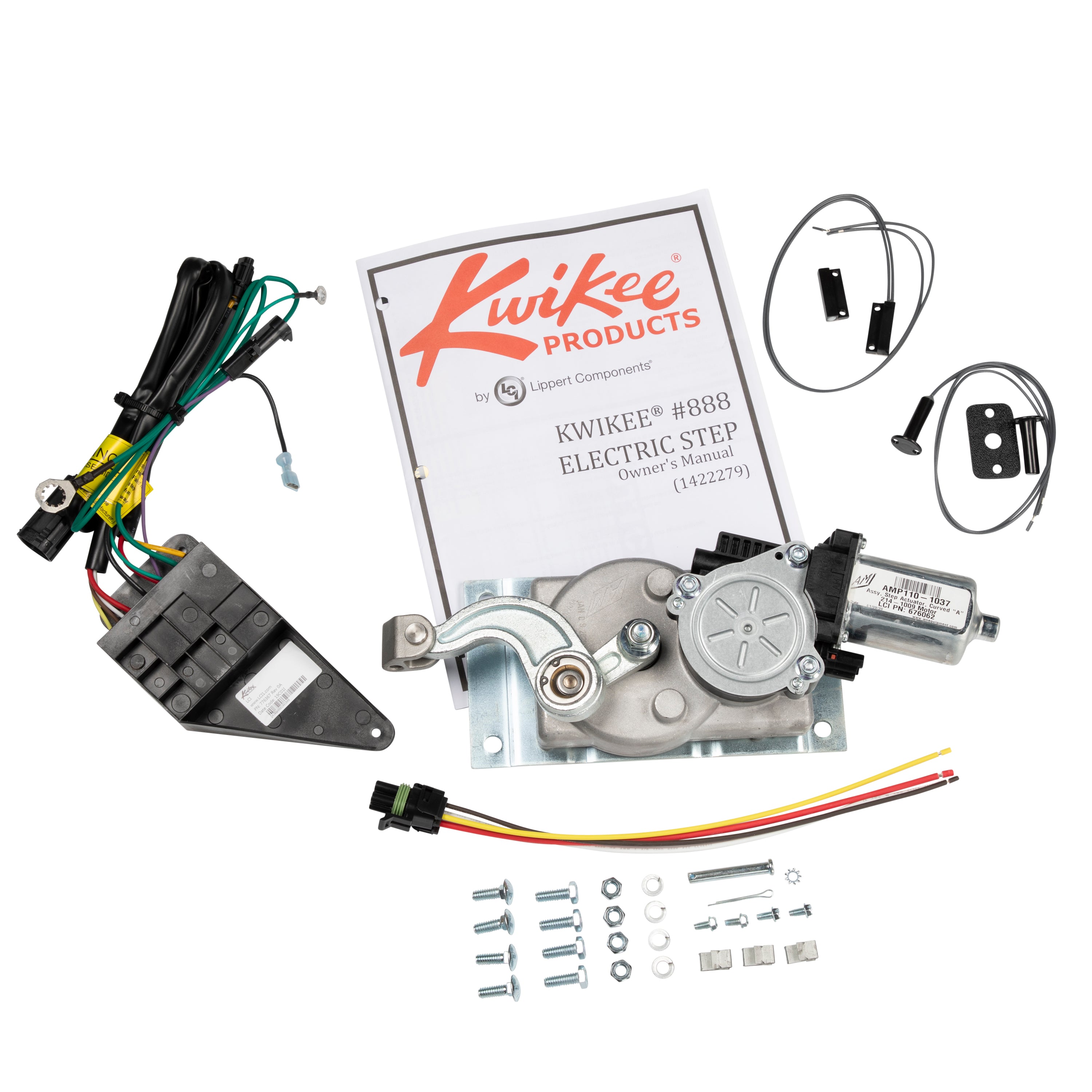 Lippert Motor Conversion Kit For Kwikee Electric Steps - "A" Linkage Single & Double Steps #781005 - Image 1