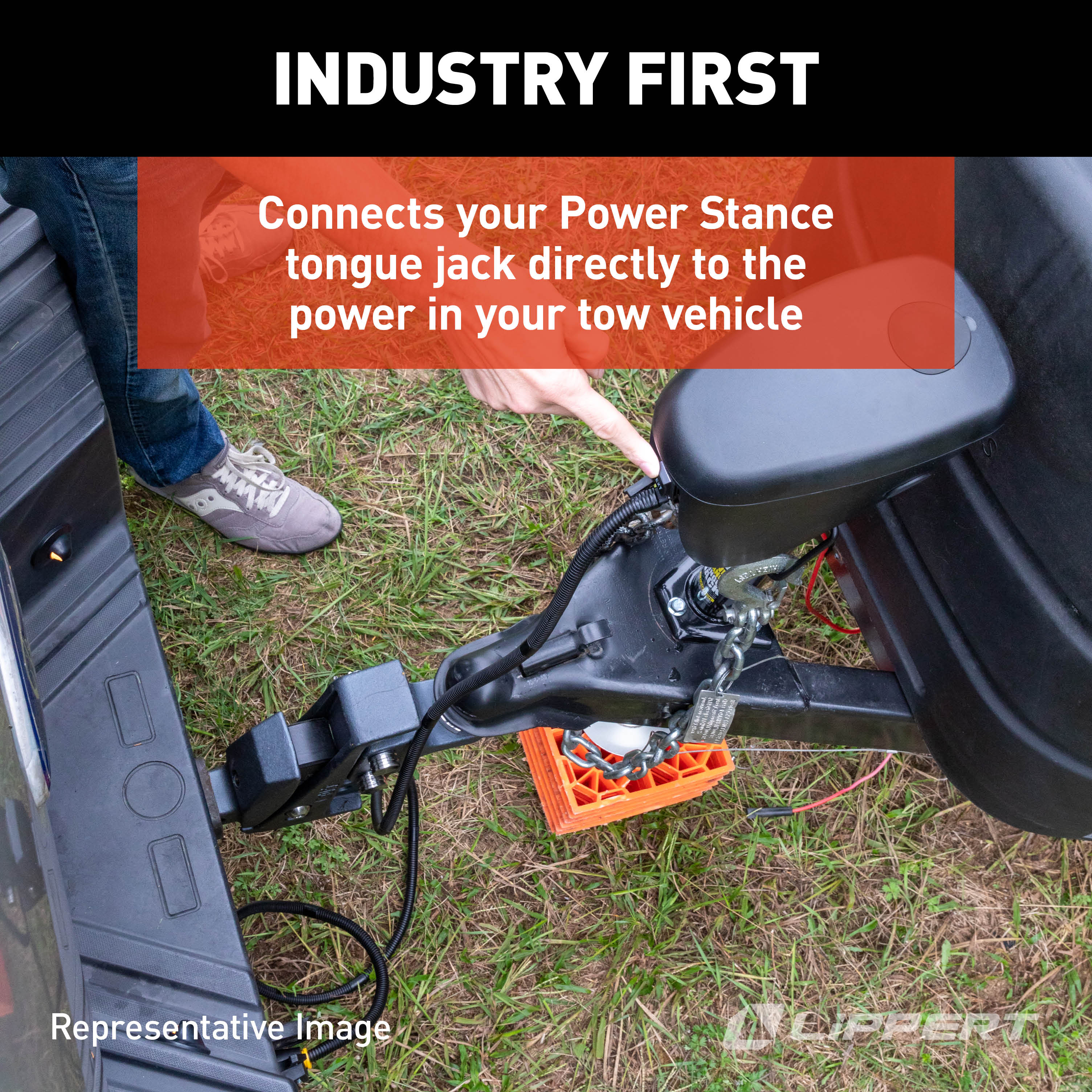 Lippert - Power Swap Auxiliary Cord For Power Stance Tongue Jack - Image 6