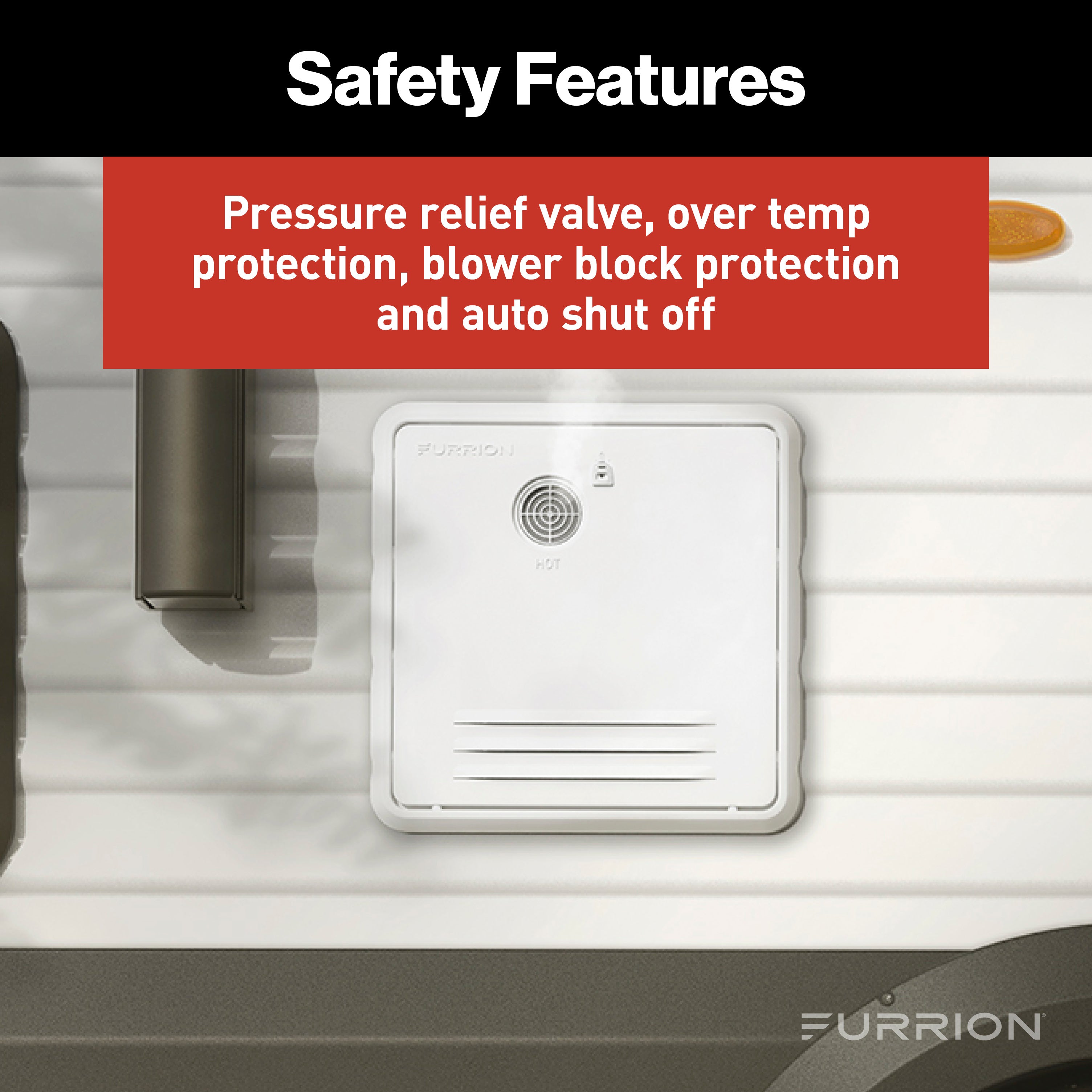 Furrion Tankless Gas Water Heater With Antifreeze Protection - 2.4Gpm, White #Fwh09Afa-Am - Image 5