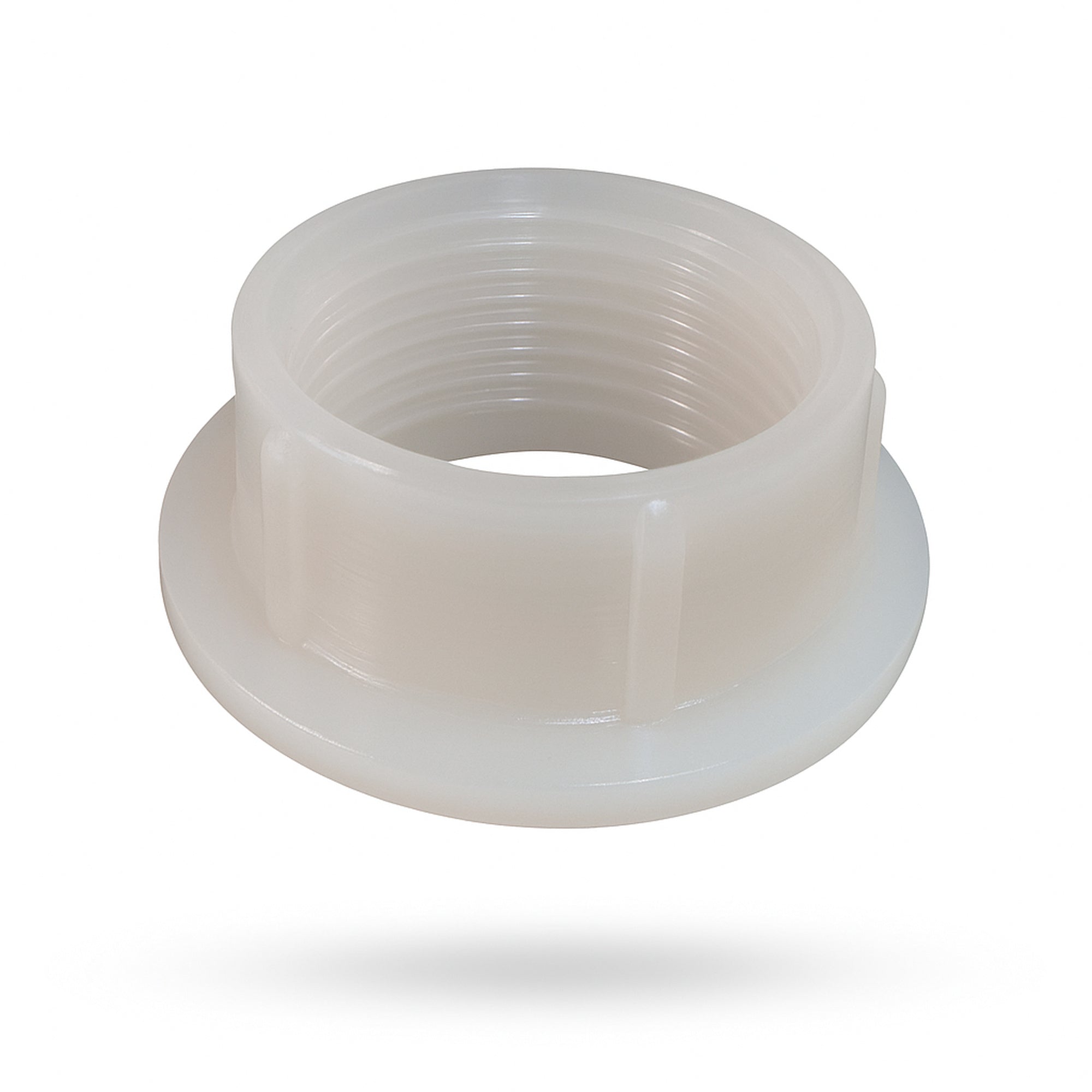 CPI - 1-1/4" FPT Threaded Raised Spinweld Fitting - 1-3/4" Hole Size - Part # 54LL (500151) cleaned product image 4