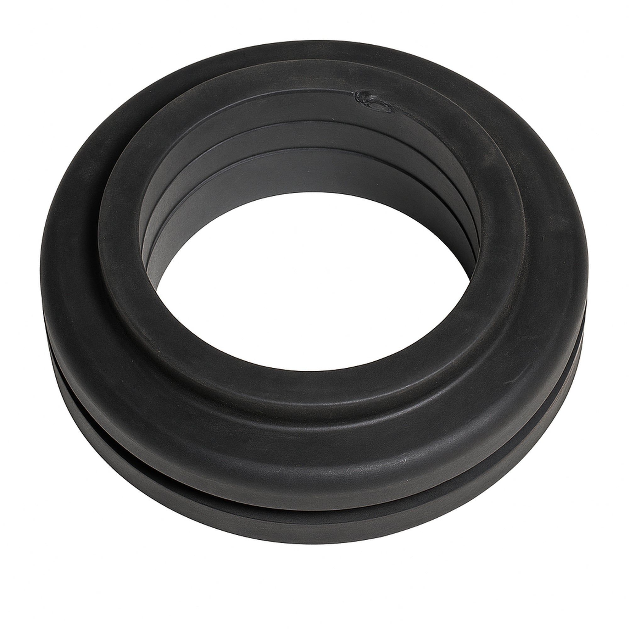 CPI - 3" Flex Black Rubber Tank Fitting - 3 7/8" Hole Size - Part # 93 (500125) cleaned product image 2