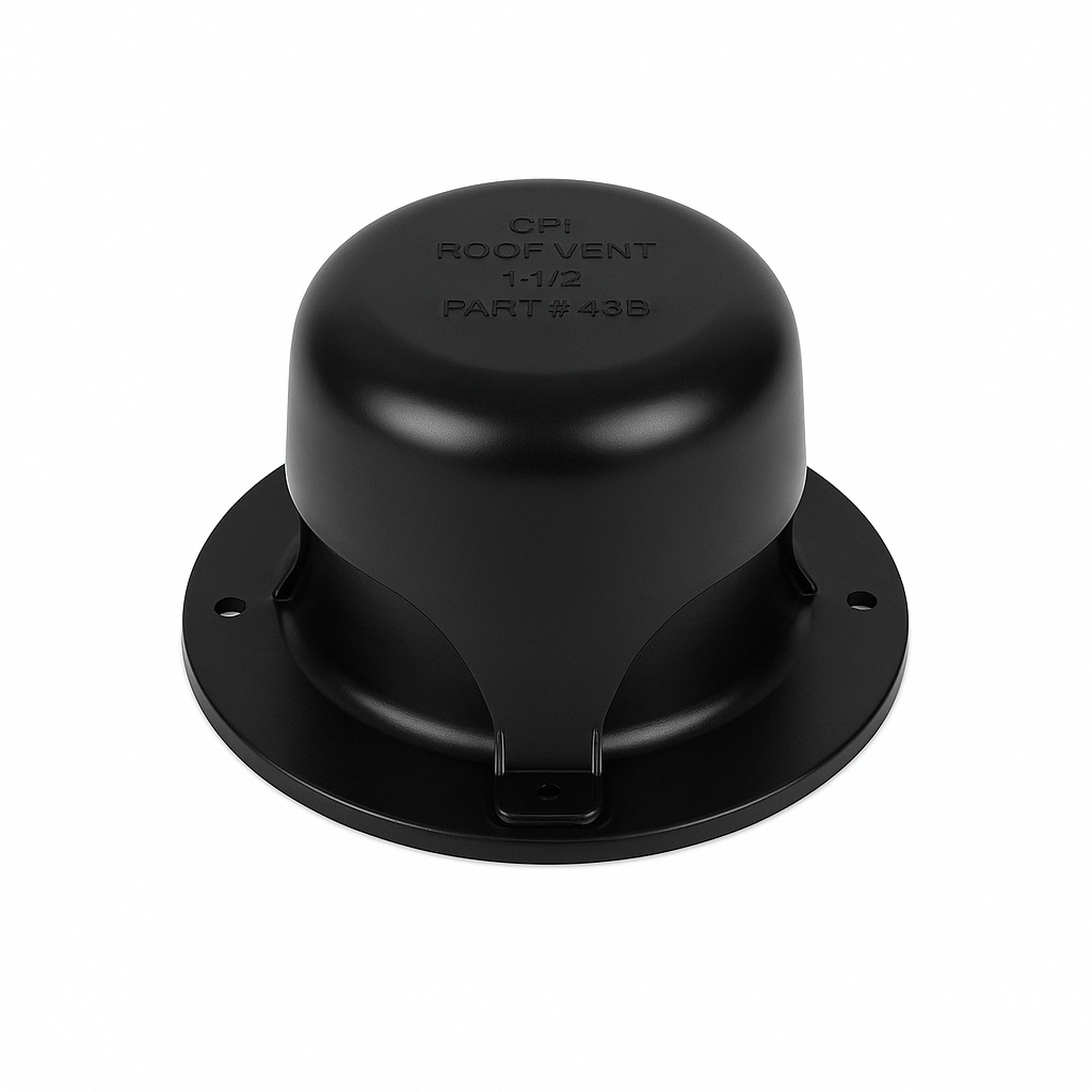CPI - Roof Vent Cap 1-1/2 Black - Part #43B cleaned product image 1