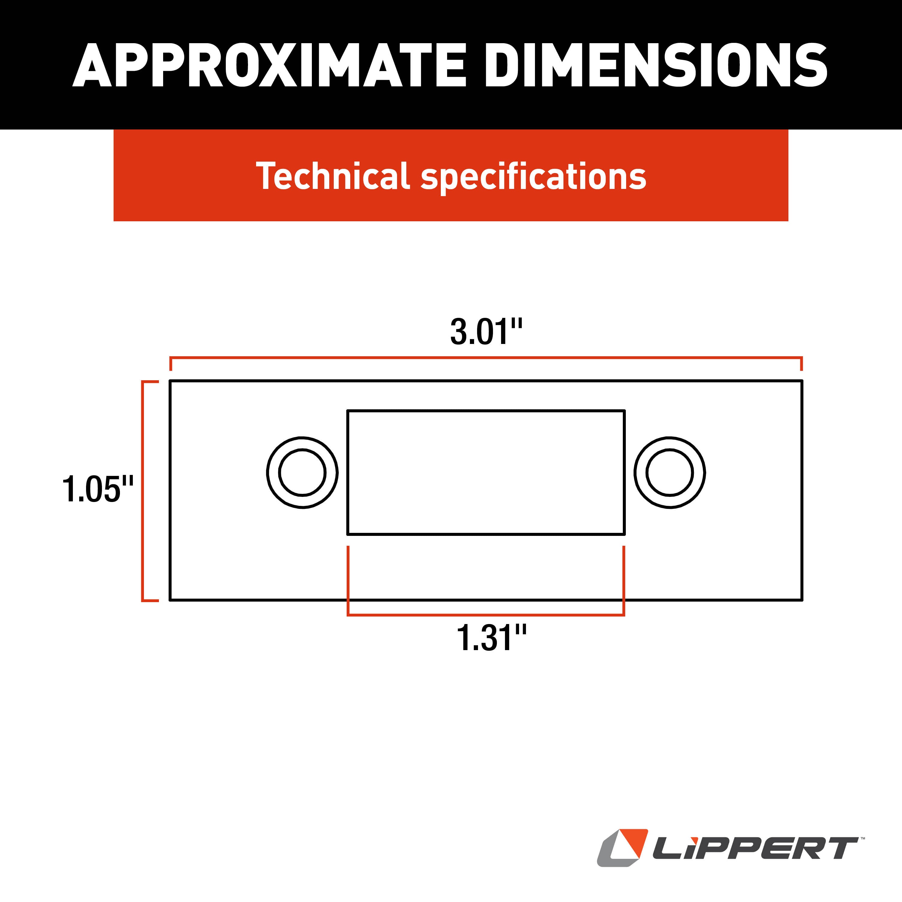 Lippert Standard Rv Baggage Door Edge Cover #314302 - Image 2