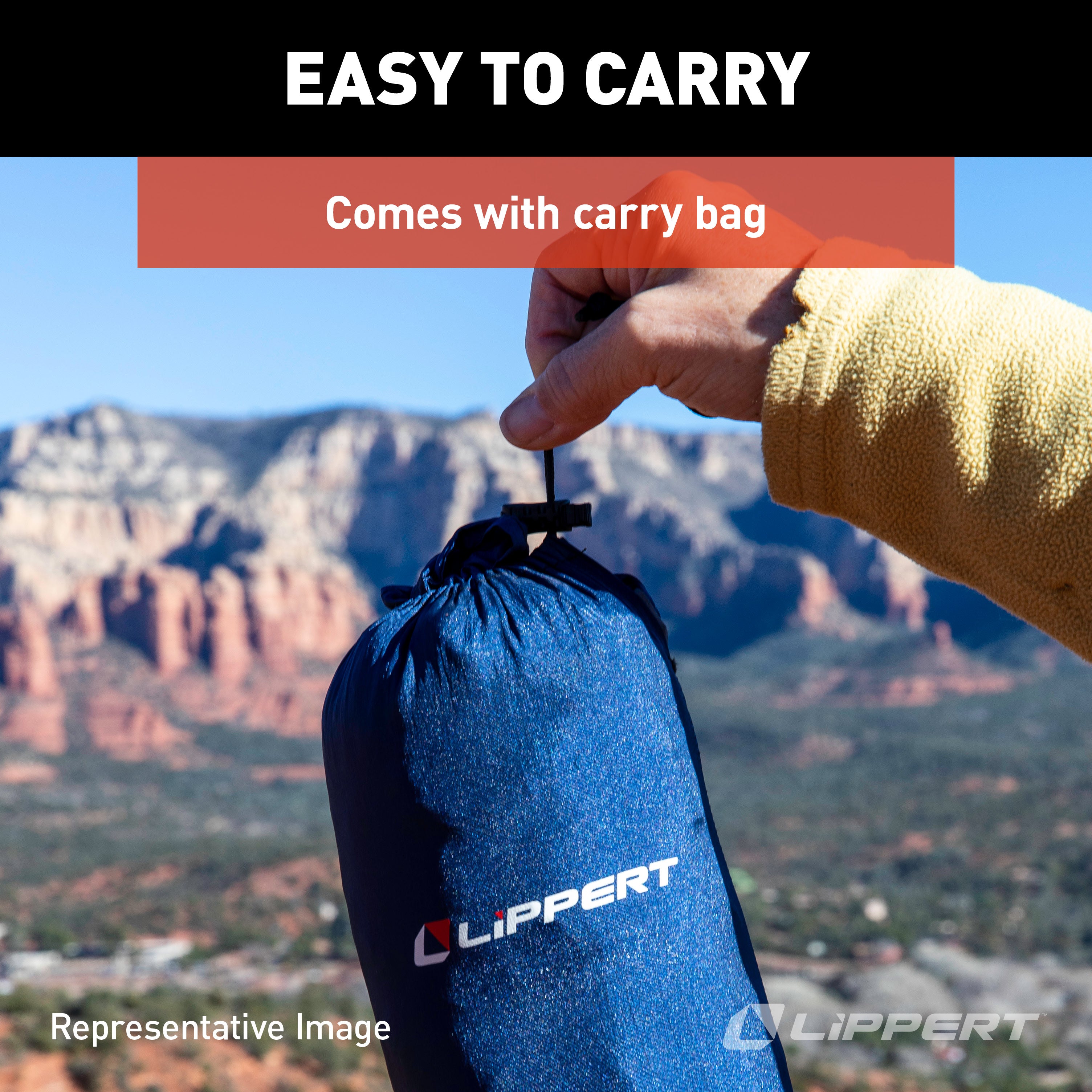 Lippert - Cloud Camping Single Hammock - Image 6