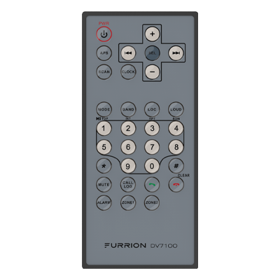 Furrion Replacement Remote Control For Dv7100 Entertainment System #C-Dv7100-Rc - Image 1