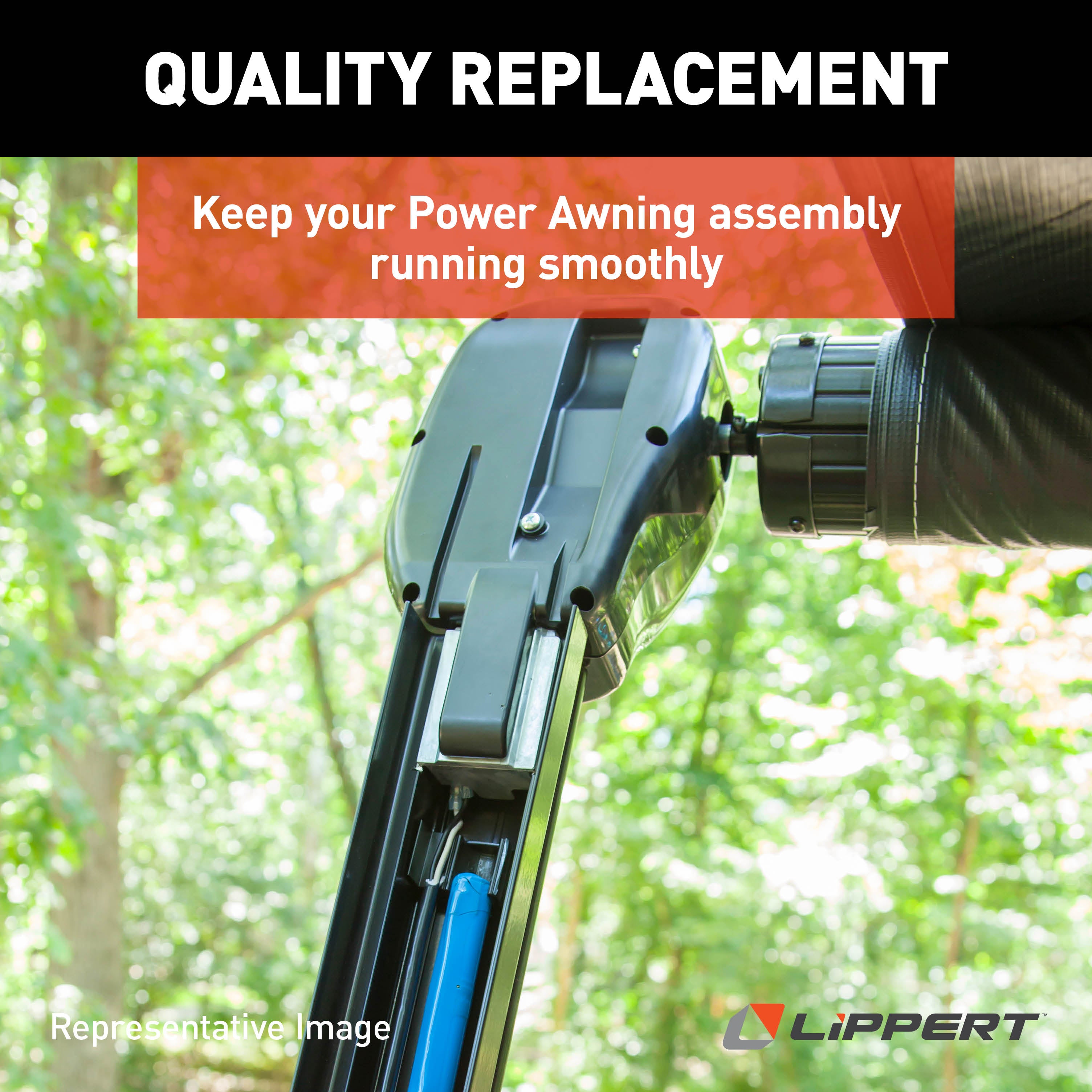 Solera Power Awning Drive Head Gear Kit #353964 - Image 4