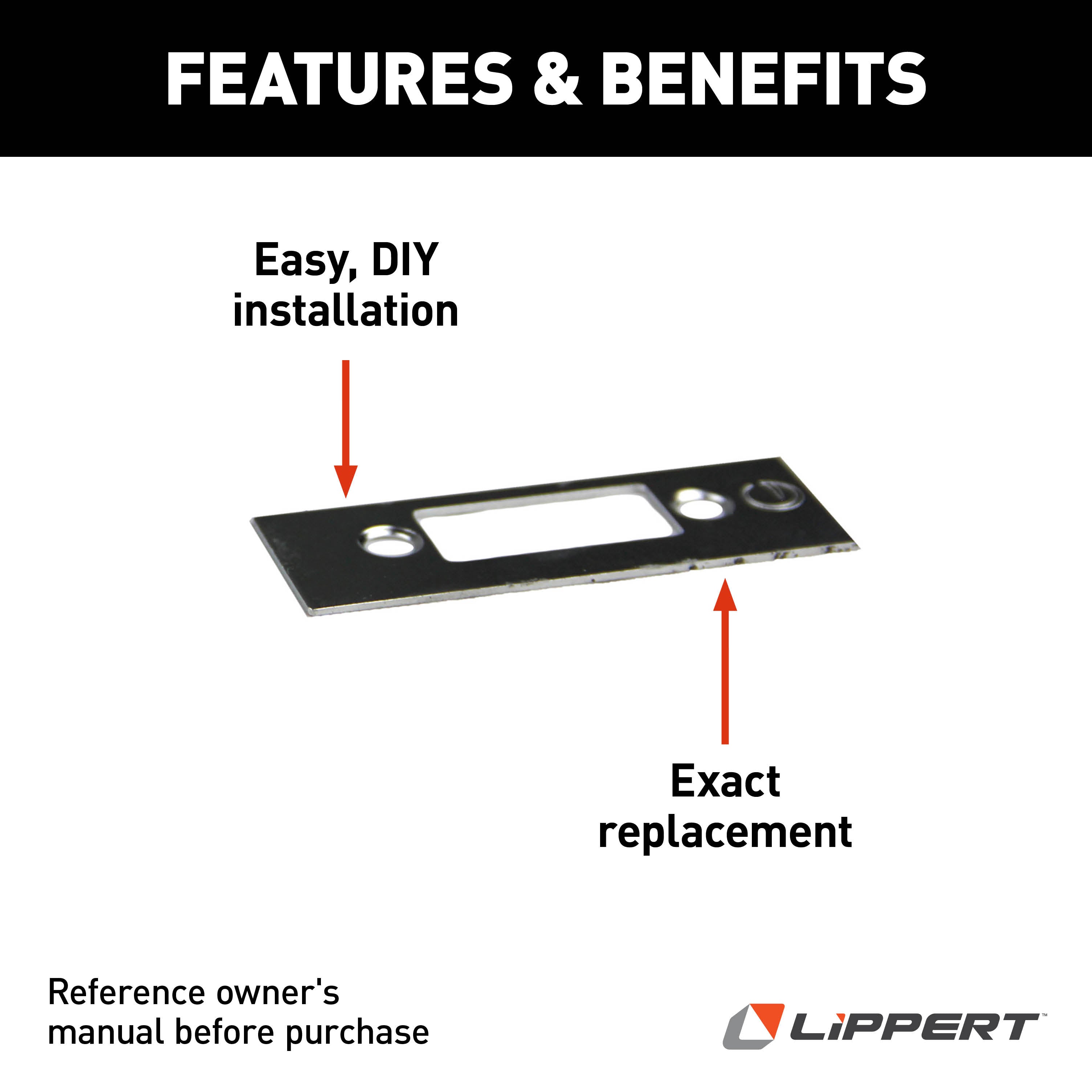 Lippert Standard Rv Baggage Door Edge Cover #314302 - Image 3