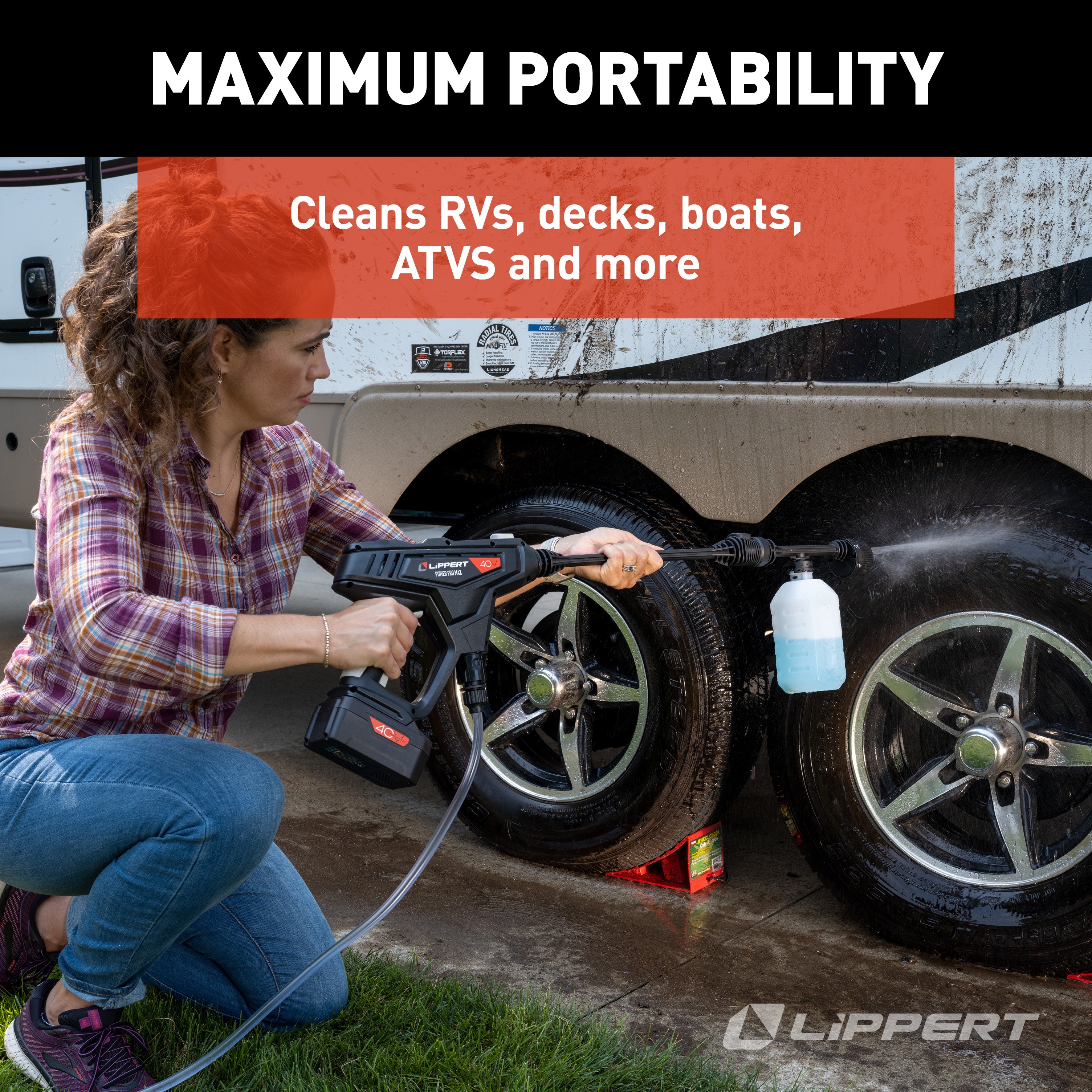 Lippert Power Pro Max Portable Pressure Washer - Image 8