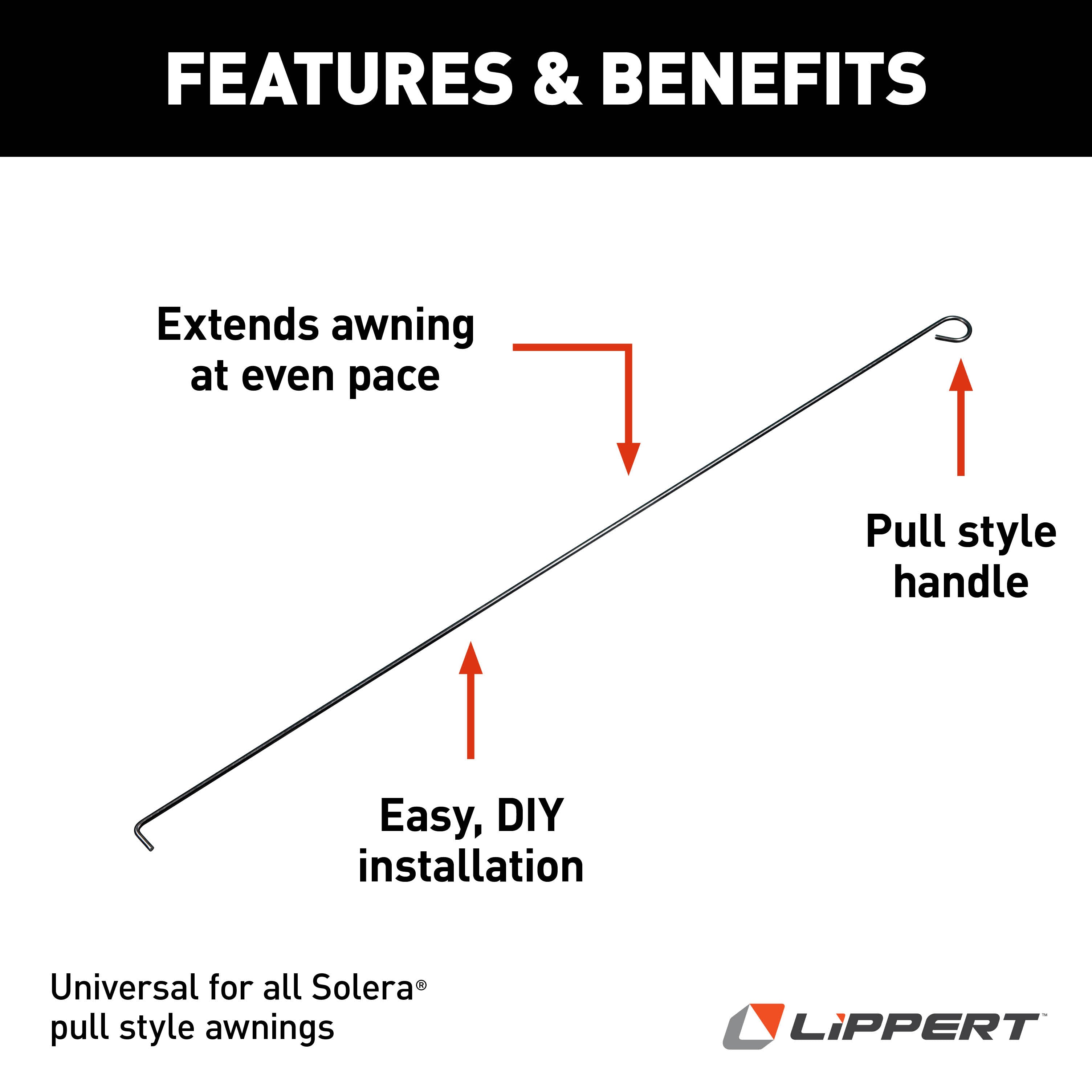 Solera Manual Awning Pull Rod - Awning/Window Awning #344391 - Image 3