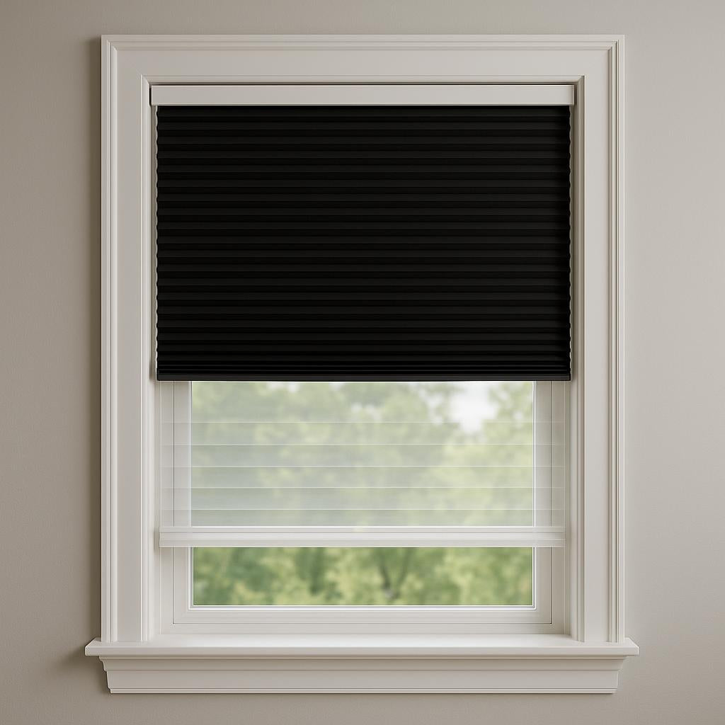 Day Night Pleated Shade - dn-black