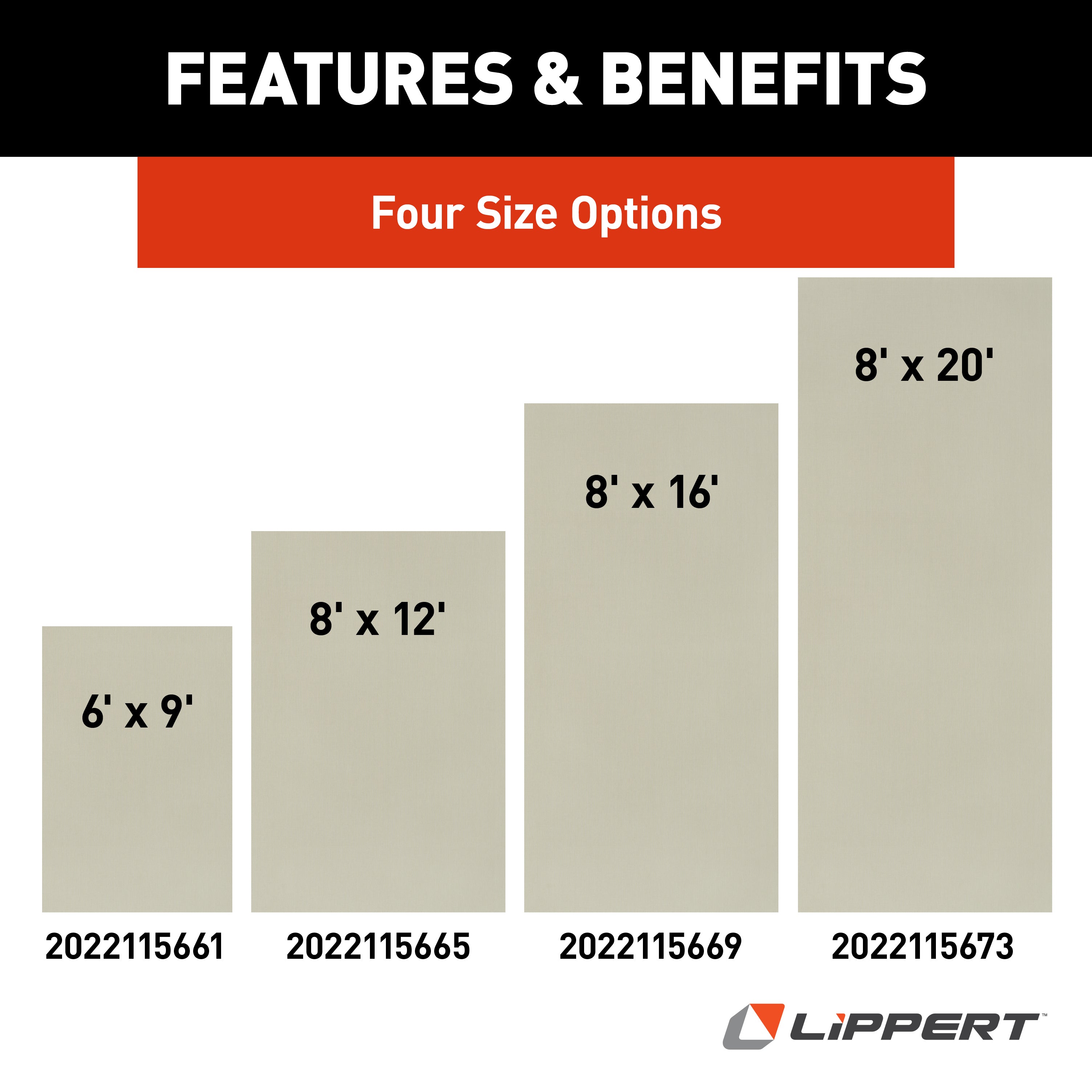 Lippert Outdoor Patio Rug - Sage, 8' X 16' - Image 3