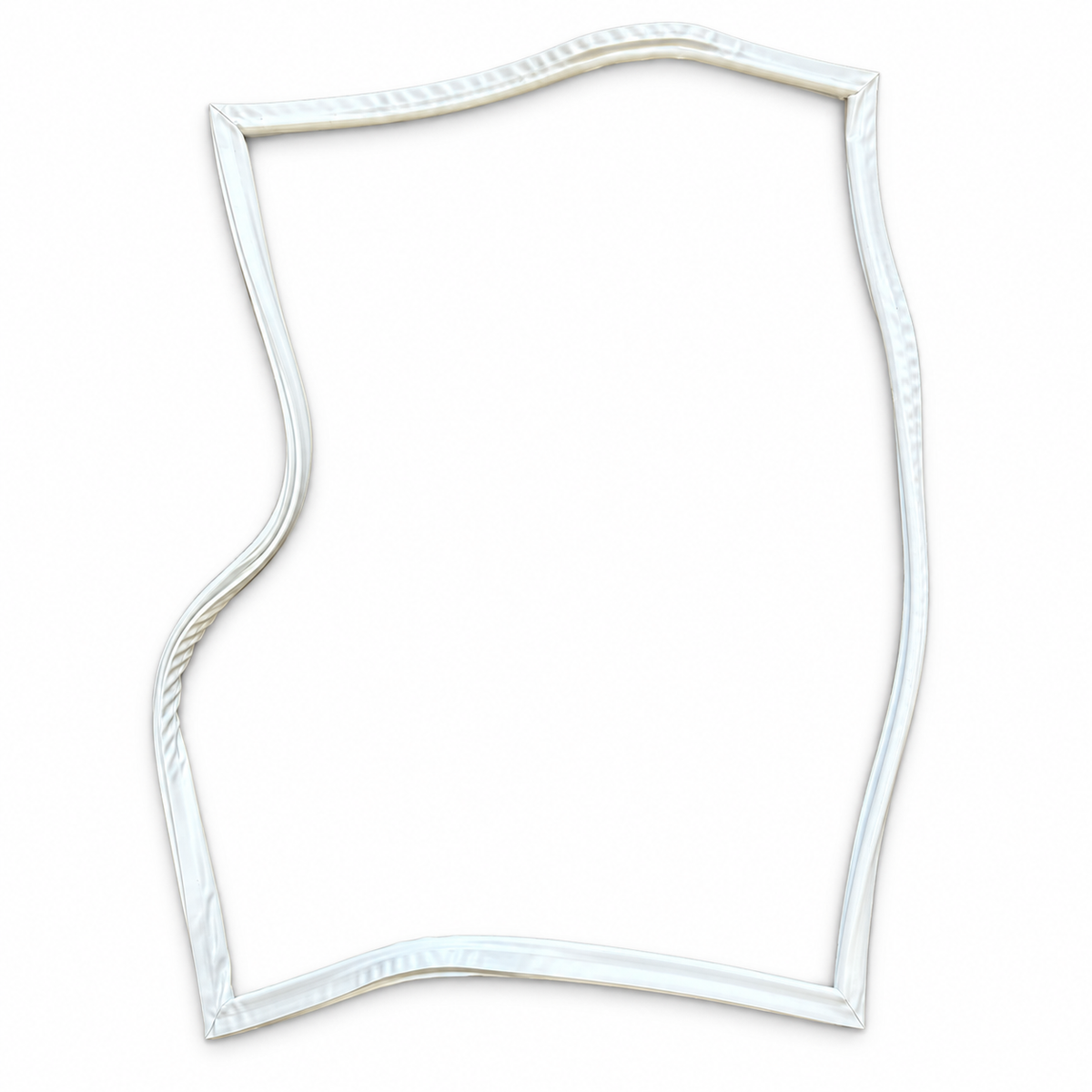 Dometic 4450011524 refrigerator door gasket — full relaxed seal, white-background product photo