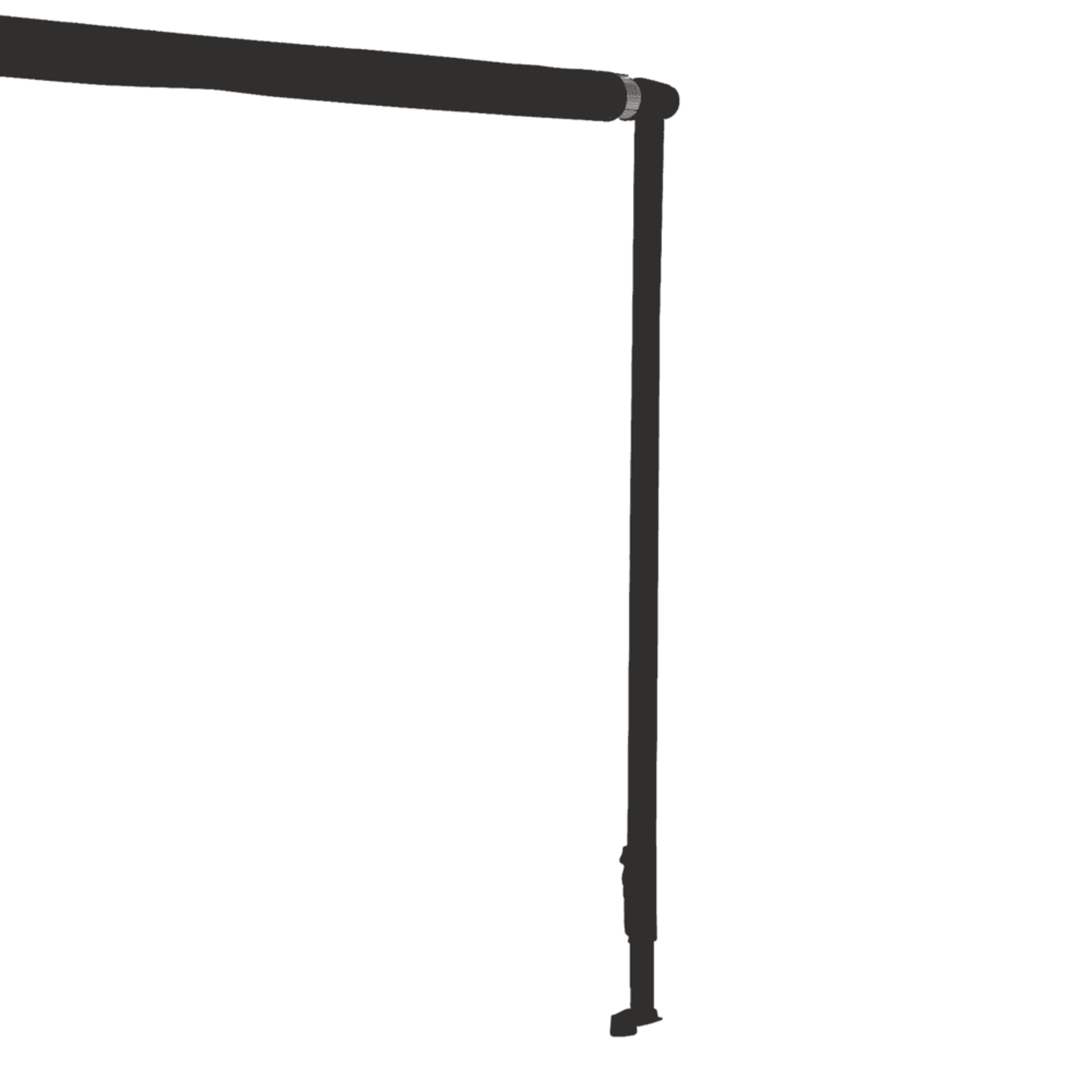 Dometic Short Awning Hardware Kit - Black - Universal - Part# 9108694396