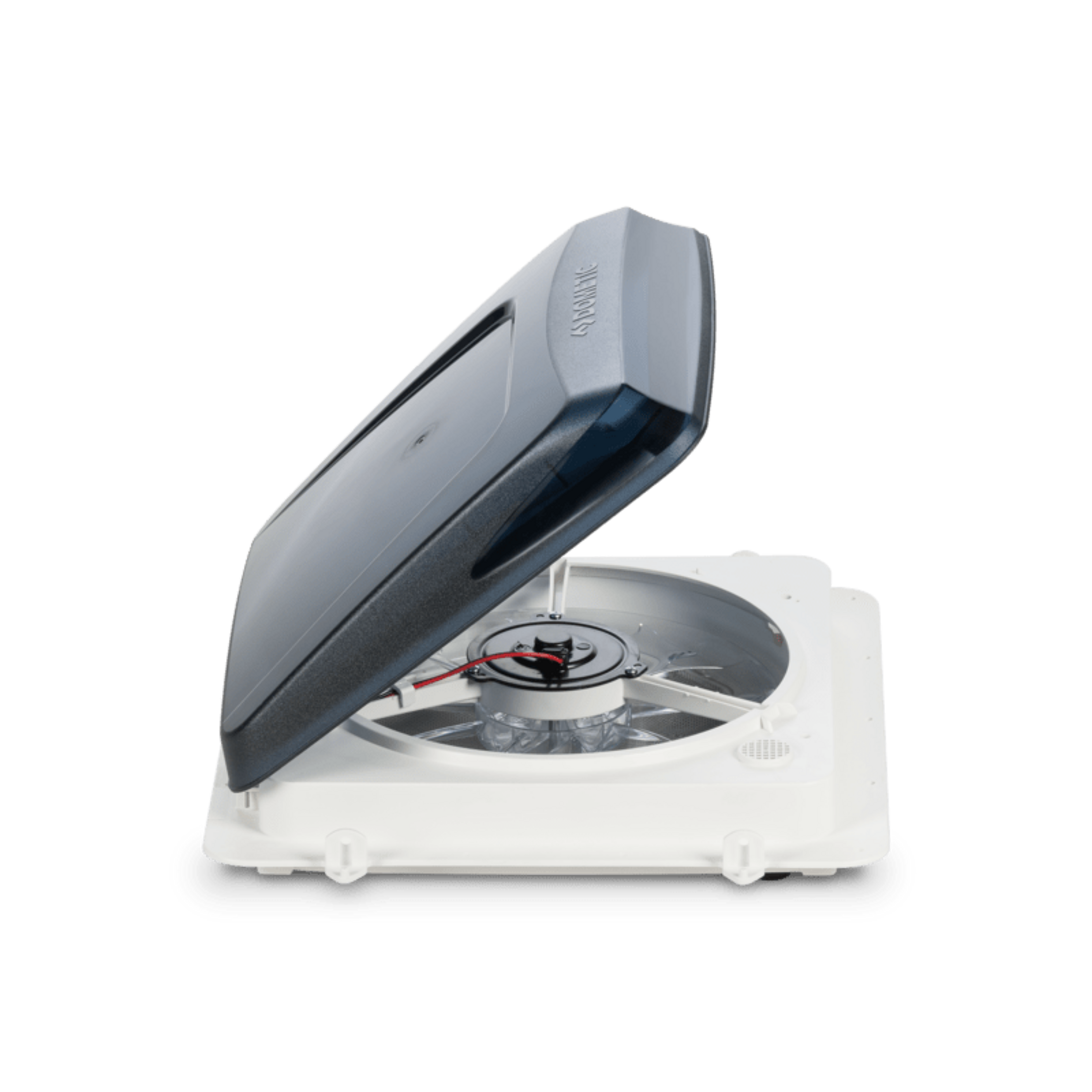 Dometic 1450 Roof Vent Fan - 12V - White - Part# 9600008500