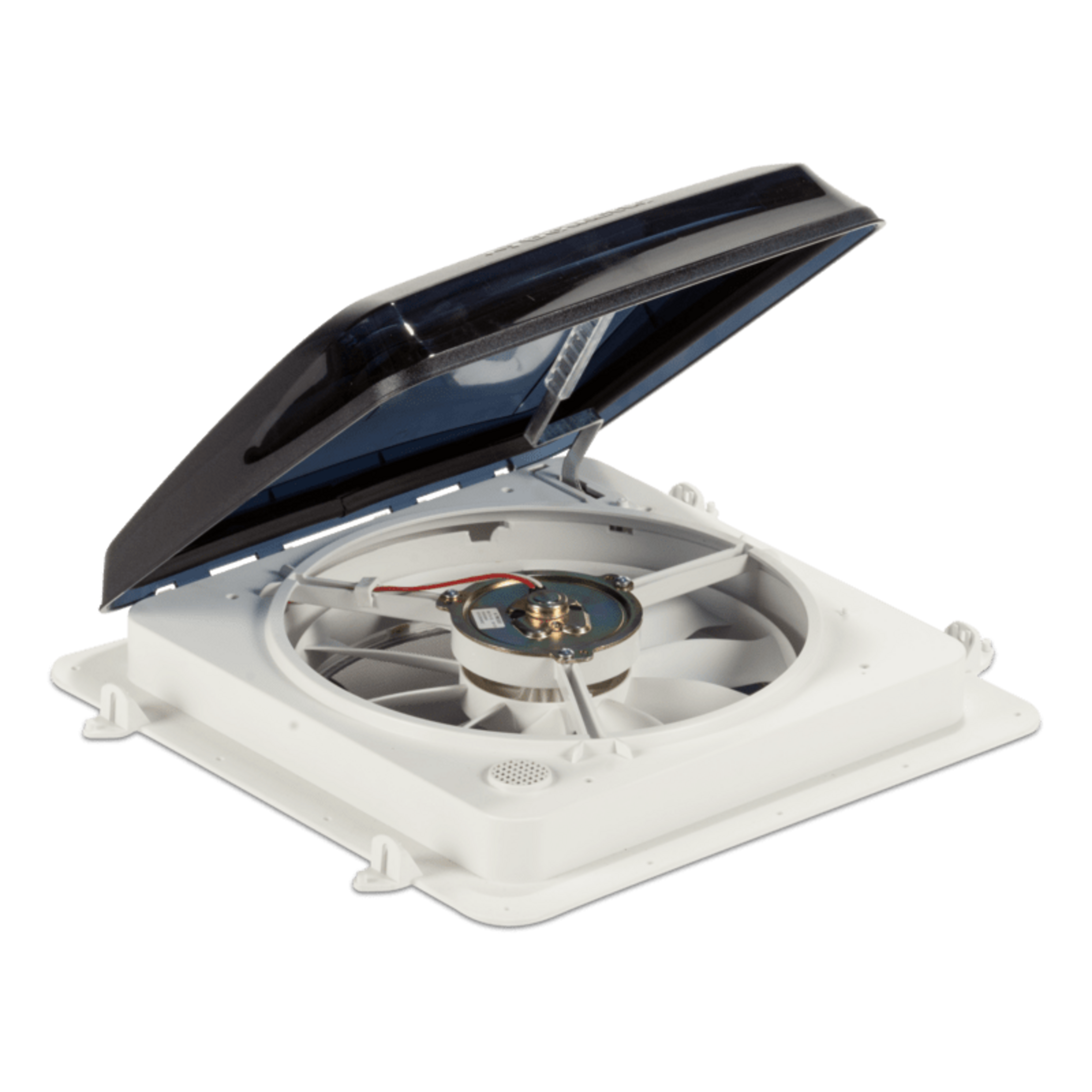 Dometic 1450 Roof Vent Fan - 12V White - Fits Dometic 1450 Series Vents - Part# 9600008501