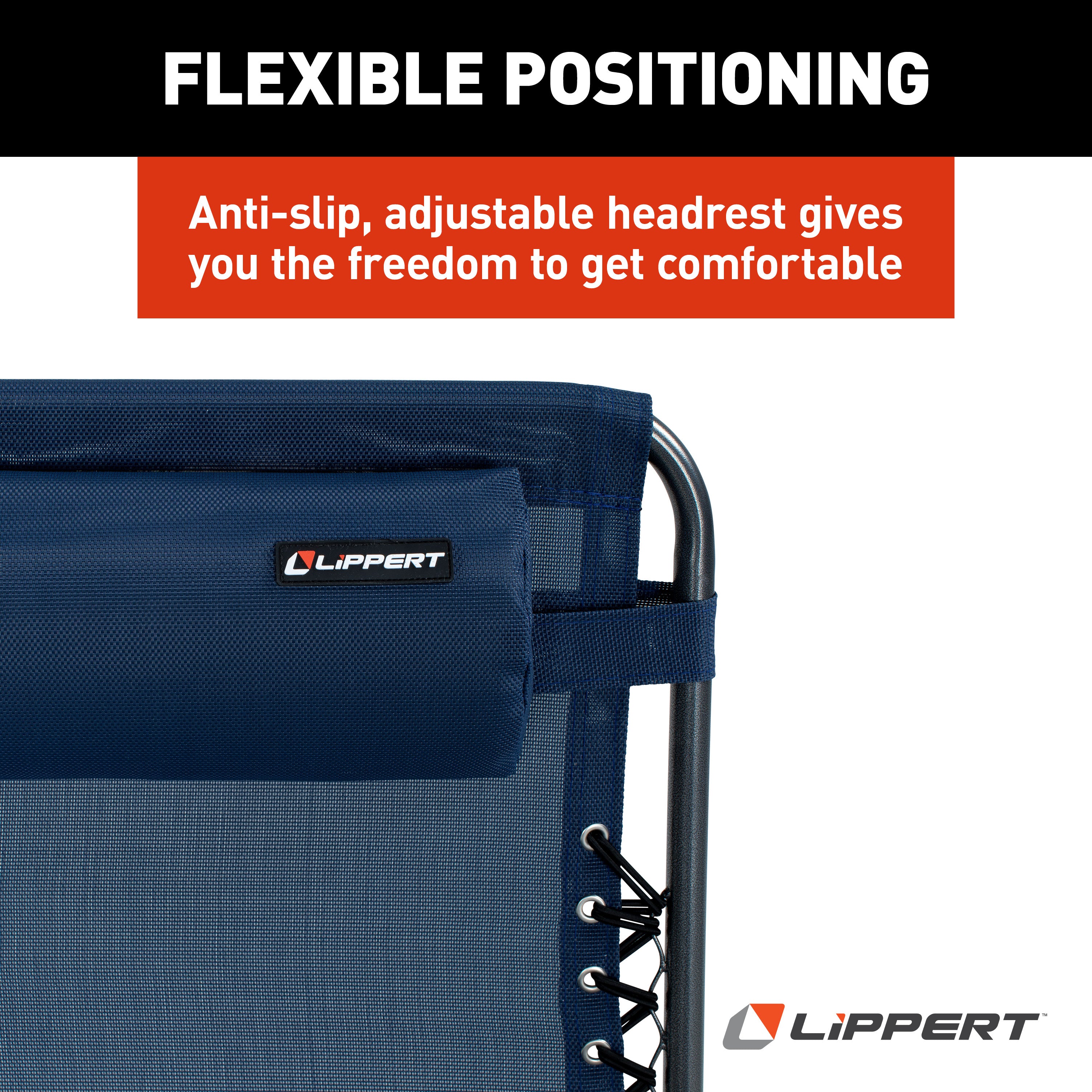 Lippert - Stargazer Xl Zero-Gravity Chair - Navy - Image 5