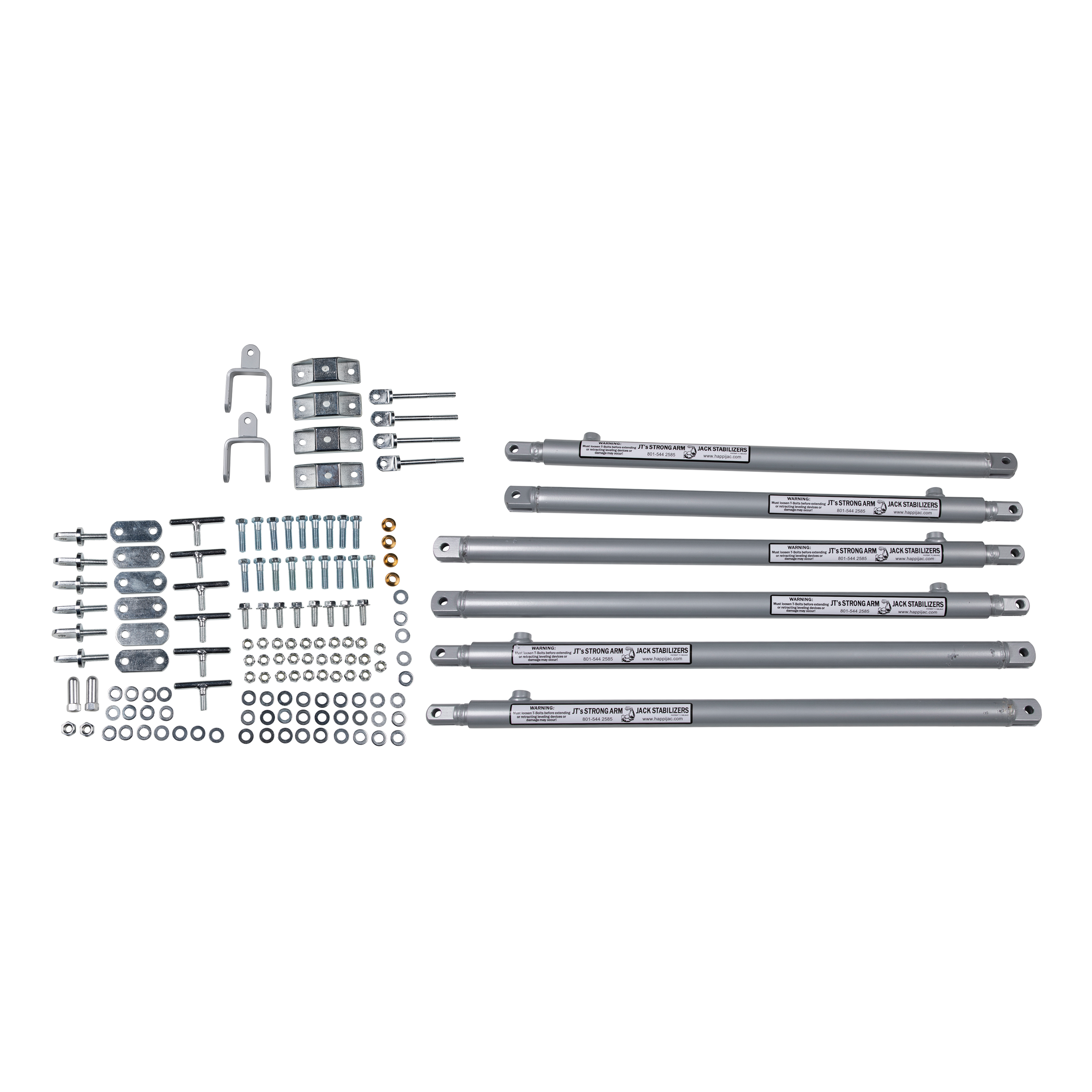 Lippert - Jt'S Strong Arm Short 5Th Wheel Jack Stabilizer Kit #191024 - Image 1