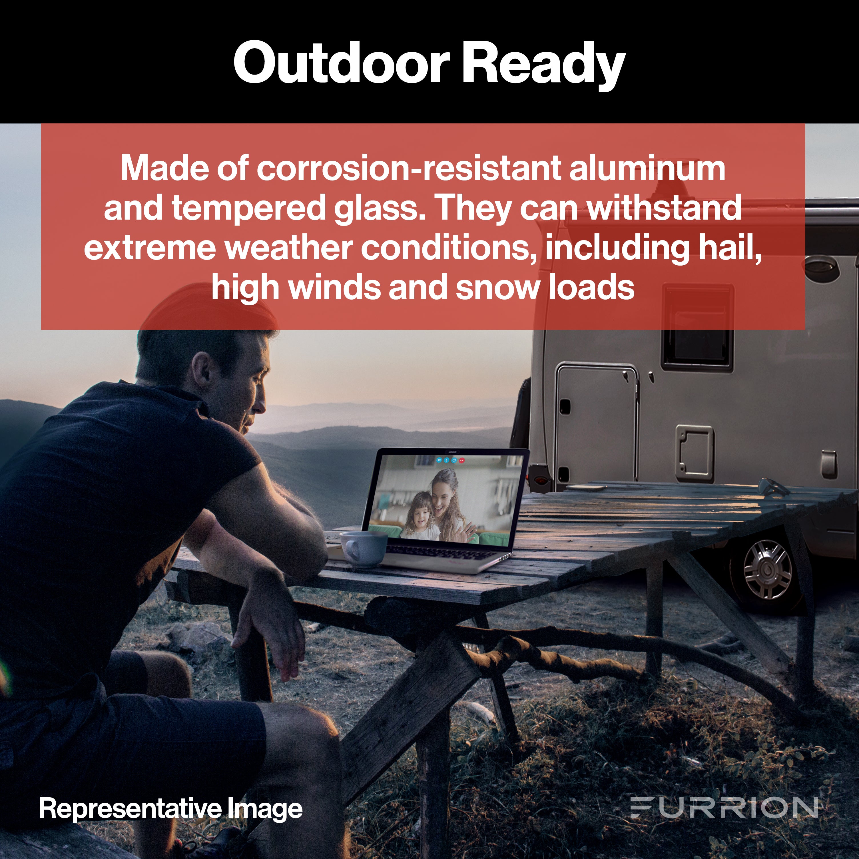 Furrion 100W Portable Kickstand Solar Panel - Pwm Bundle Kit #Fspk10Mwt-Bl - Image 4