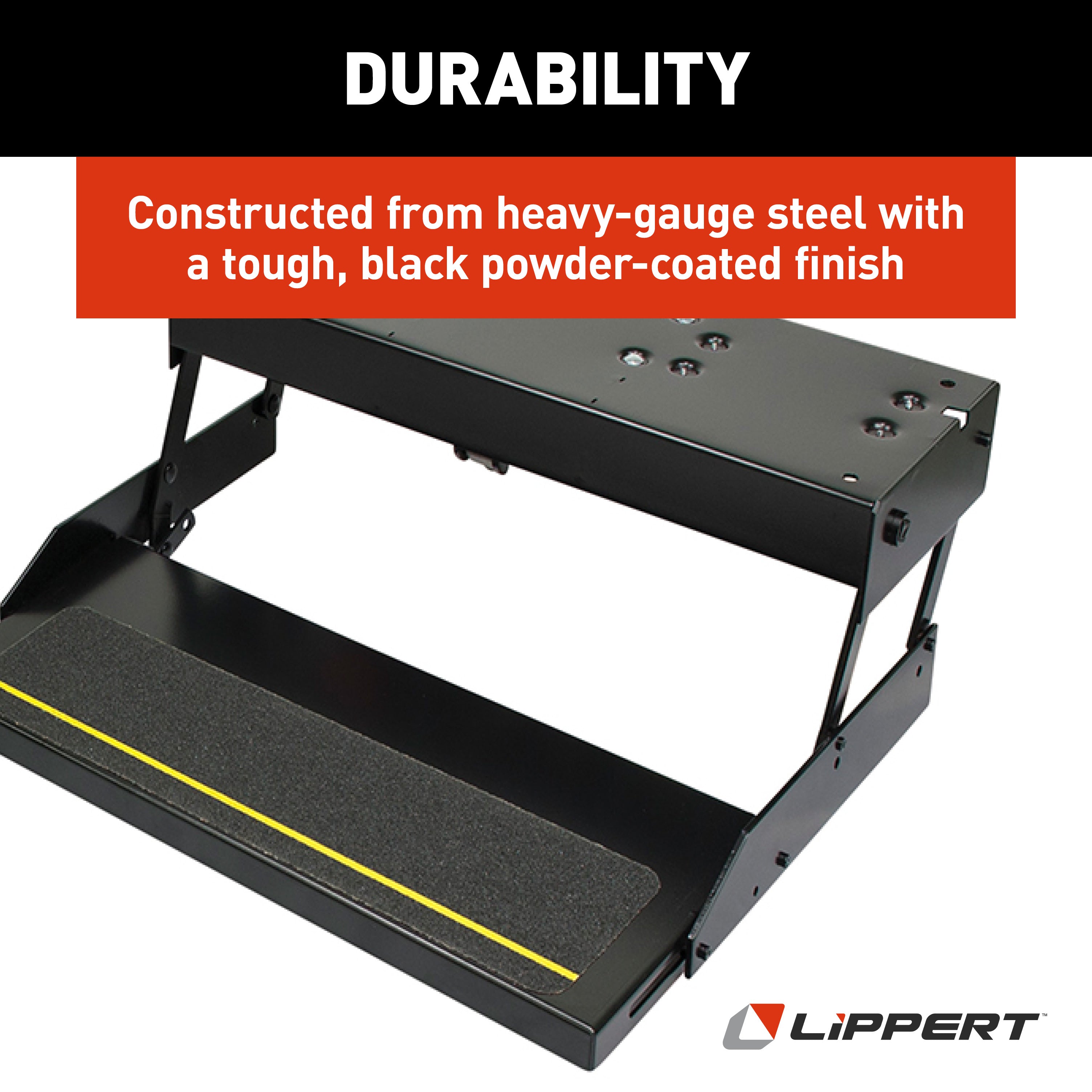 Lippert - 38 Series Step Assembly With Logic Control Unit And Power Switch Kit - Image 6