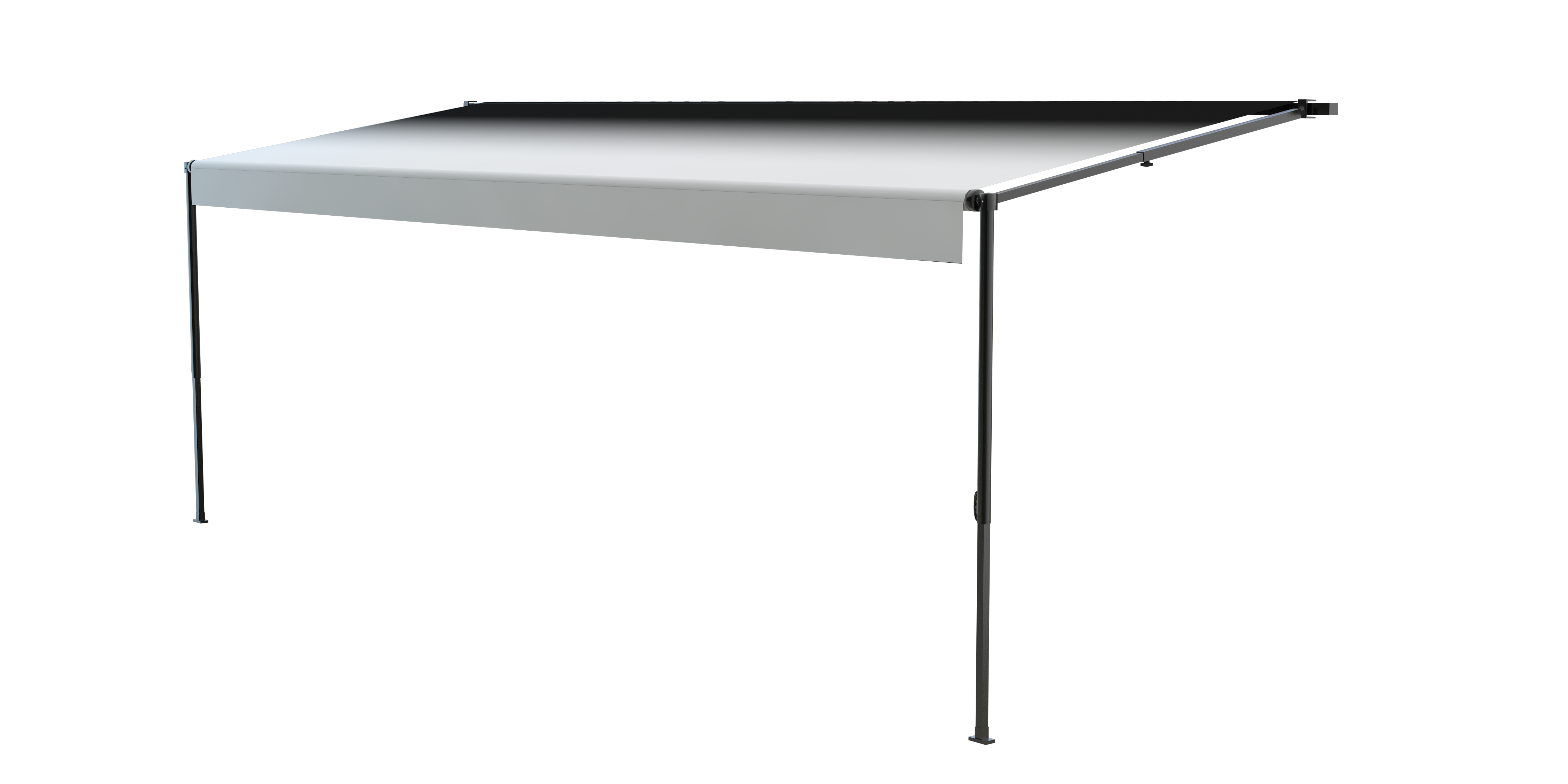 Solera 10' 1000 Series Rv Awning Roller Assembly - Black Fade #V000343034 - Image 1