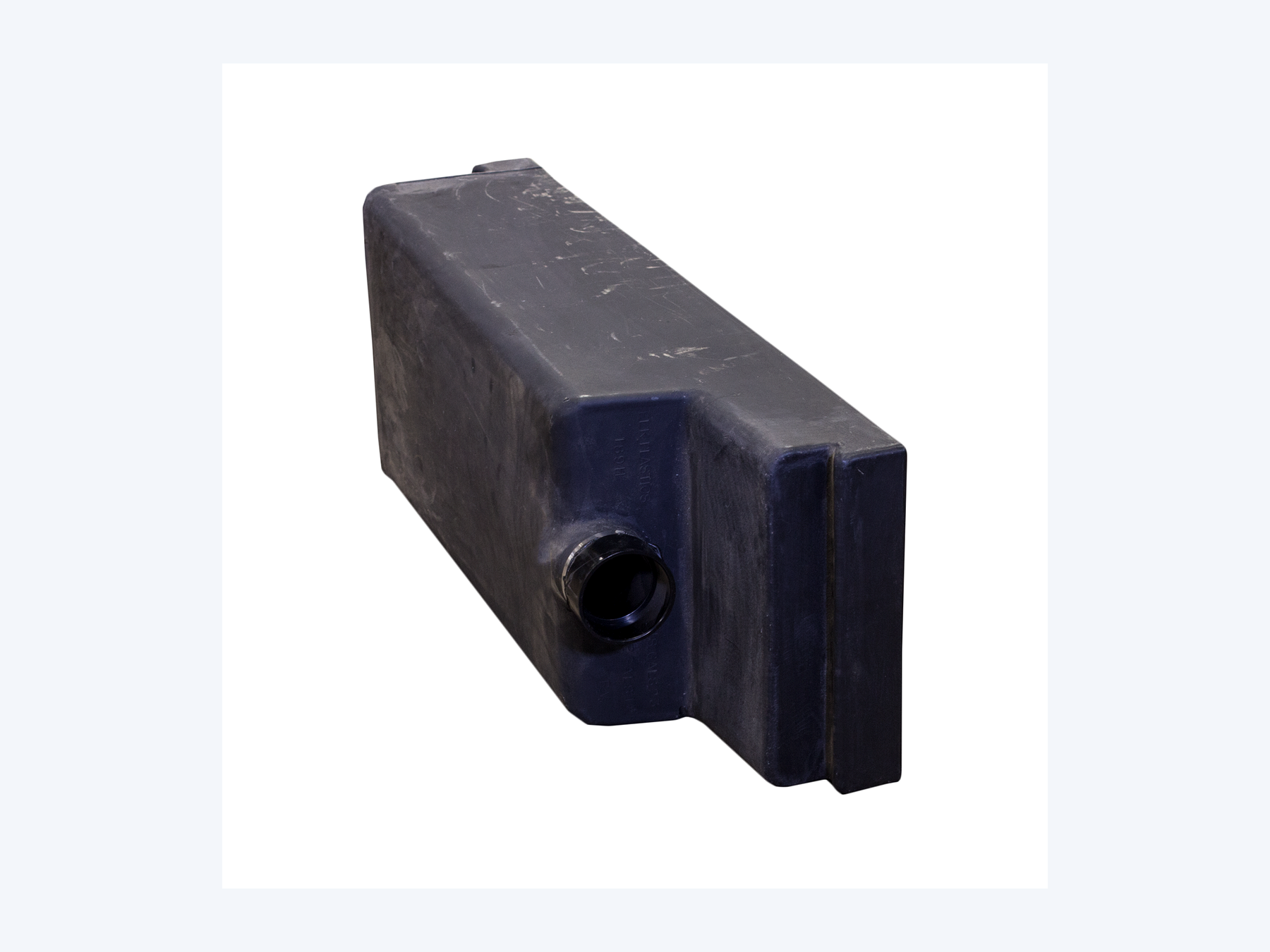 Elkhart Plastics - 19 Gallon RV Holding Tank 40x14x11 - EPI 0189H H1320 Black Water Gray Water Tank 3 Inch Drain (hero)