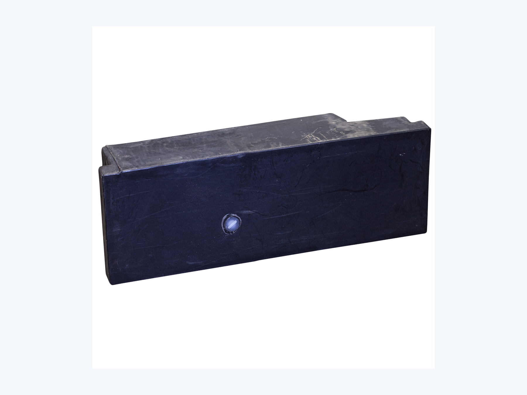 Elkhart Plastics - 19 Gallon RV Holding Tank 40x14x11 - EPI 0189H H1320 Black Water Gray Water Tank 3 Inch Drain bottom