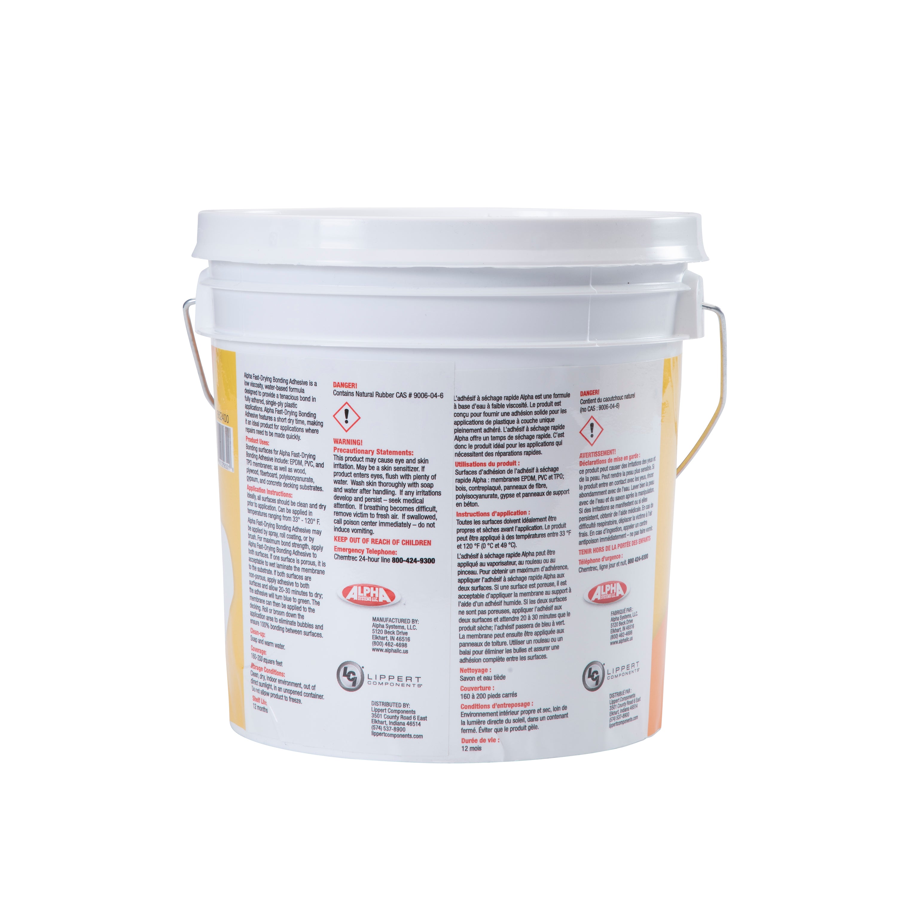 Alpha Systems - 8019 Water Based Bonding Adhesive (1 Gallon) - Image 7
