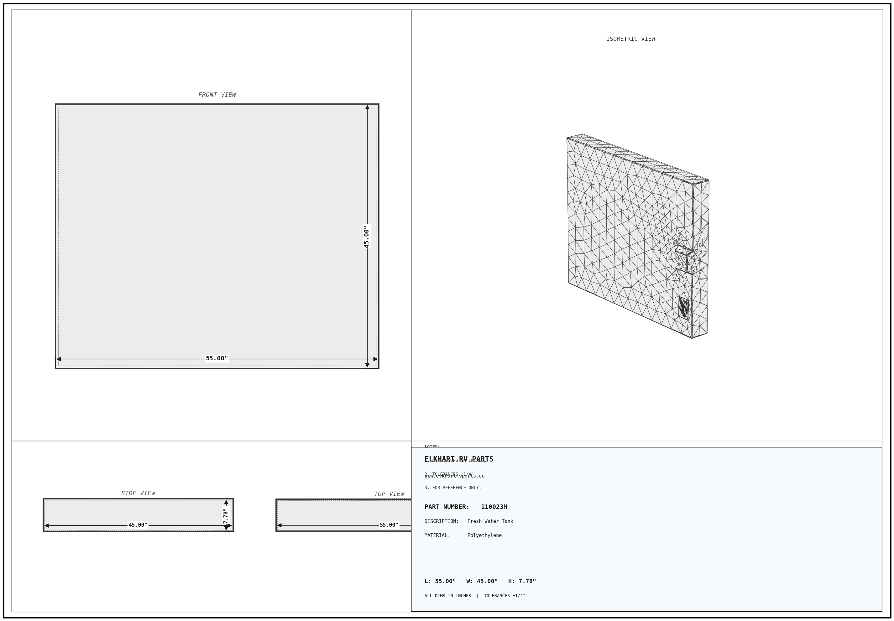 110023M Engineering Drawing