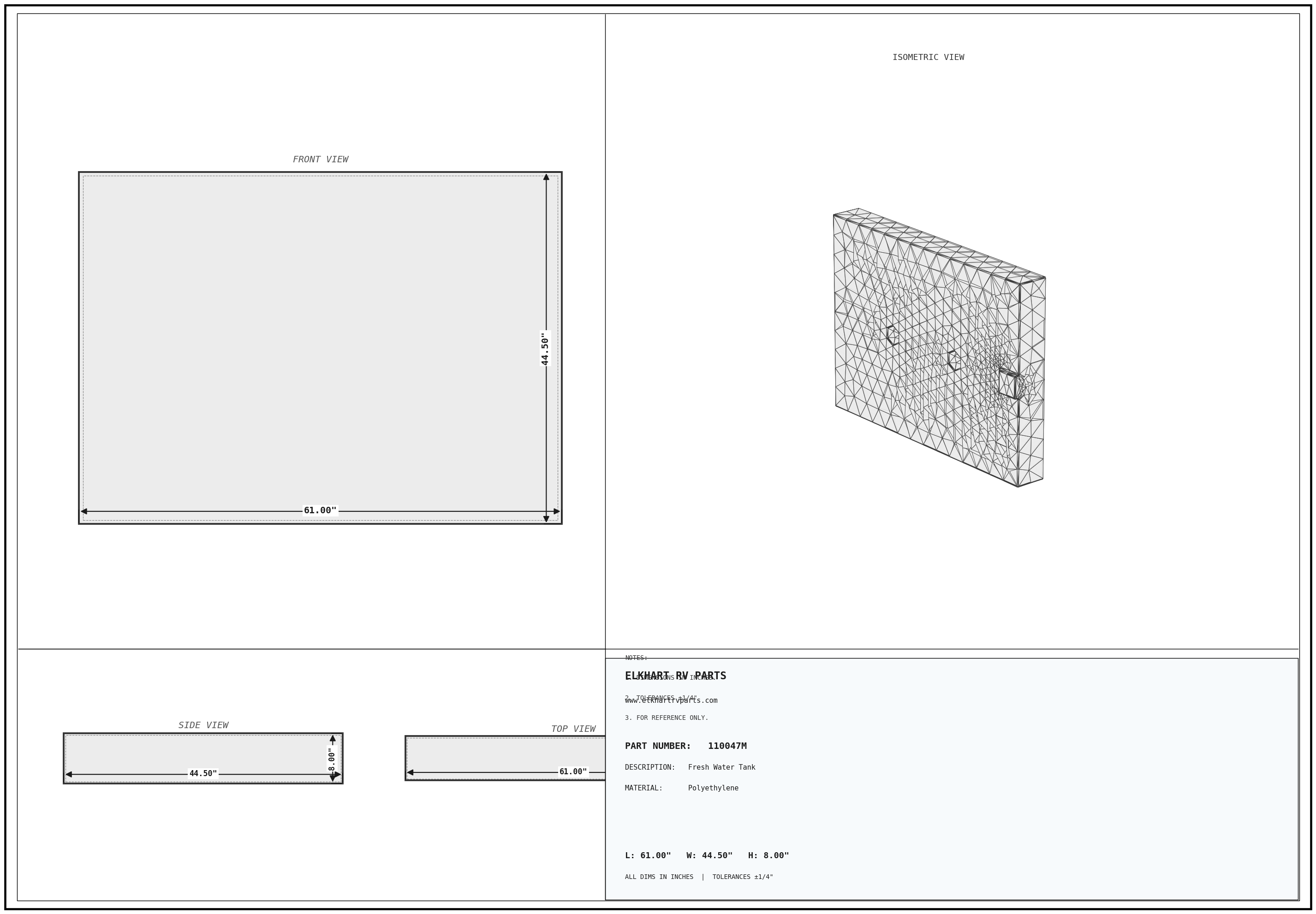 110047M Engineering Drawing