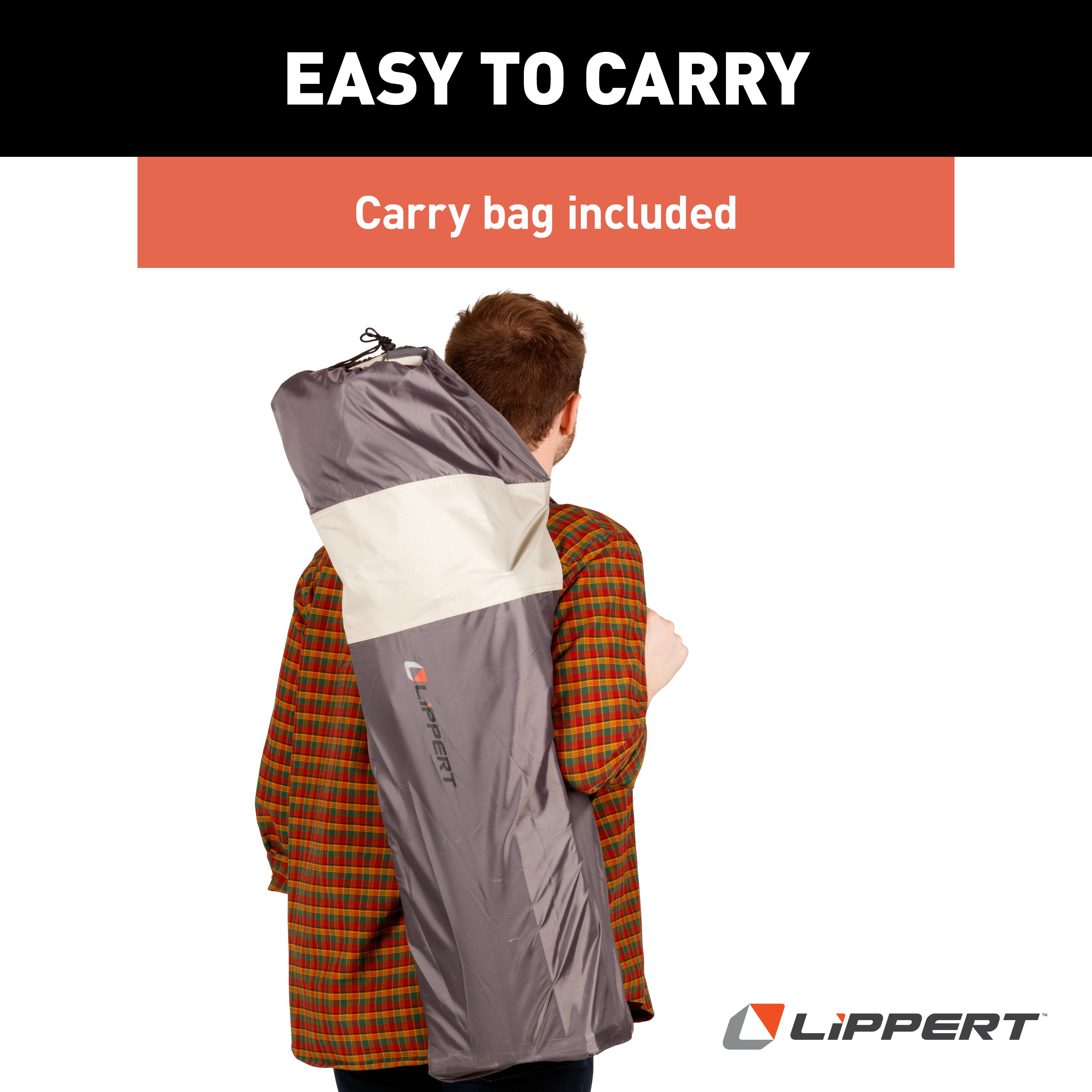 Lippert Big Bear Club Camping Chair - Sand - Image 7