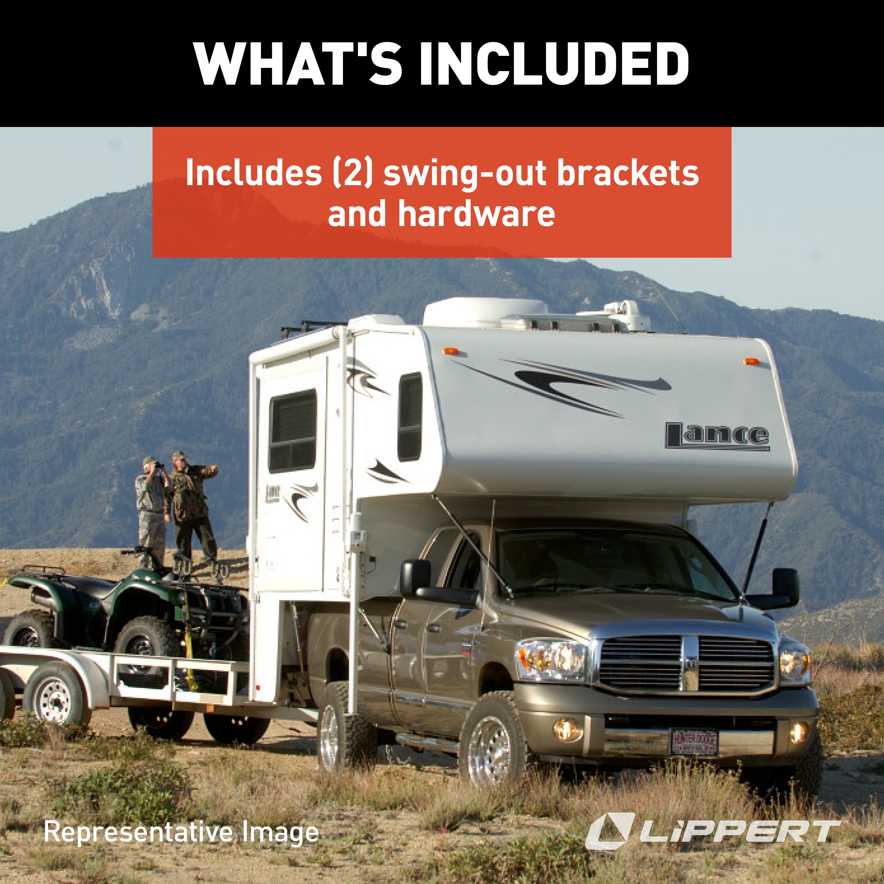 Happijac Swing Out Extension Bracket #540000 - Image 4