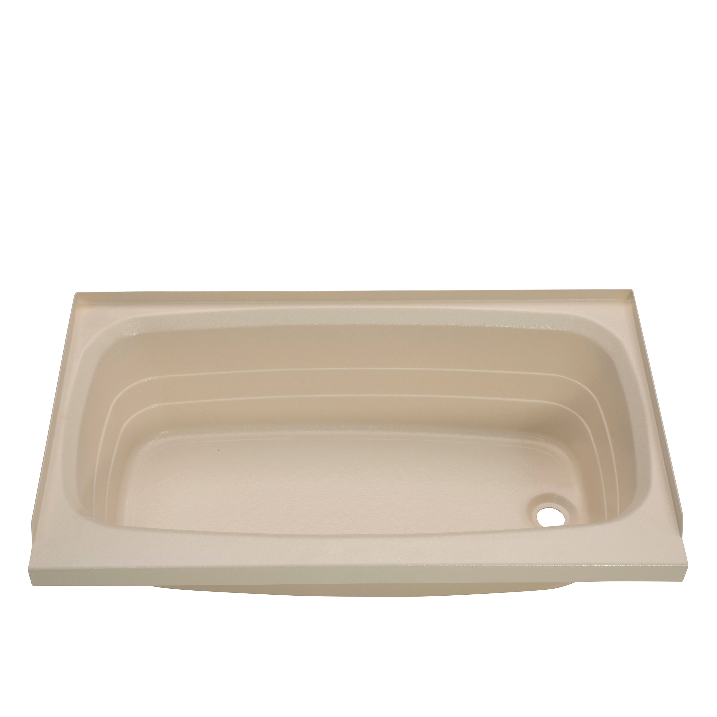 Lippert Bathtub With Right Drain - 24" X 40", Parchment #P2440Rhspk - Image 2