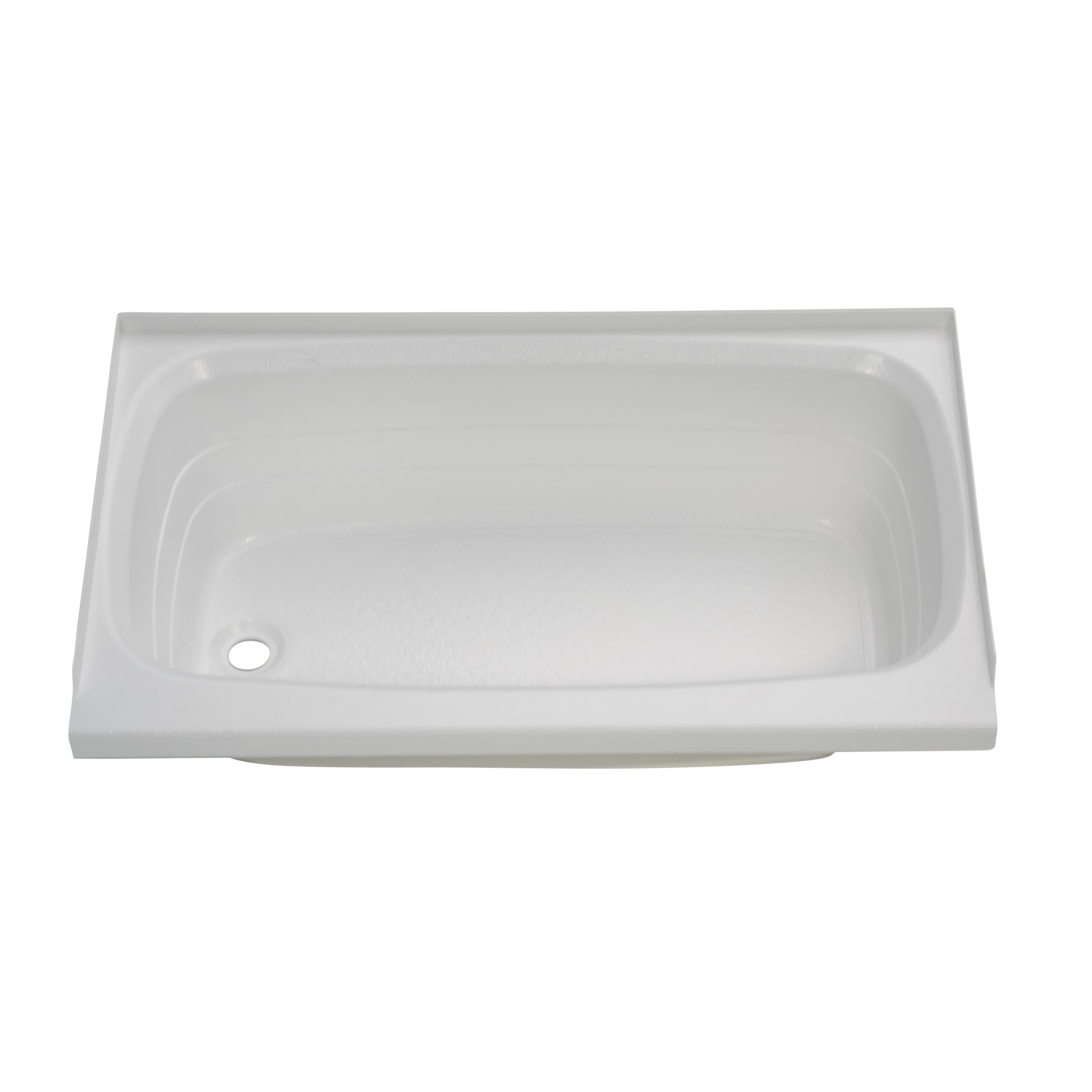 Lippert Bathtub With Left Drain - 24" X 40", White #W2440Lhspk - Image 1