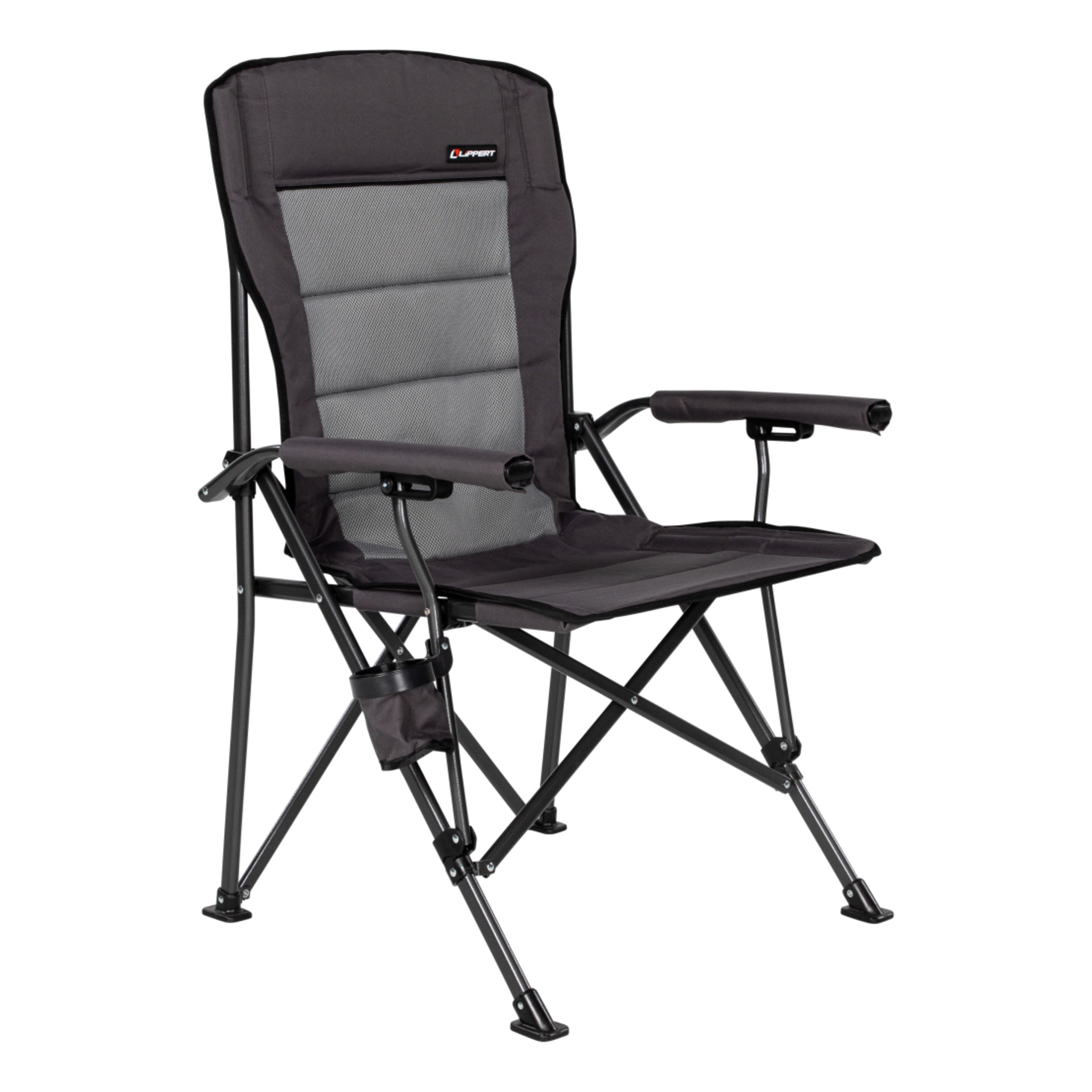 Lippert - Scout Outdoor Folding Chair - Dark Grey - Image 1