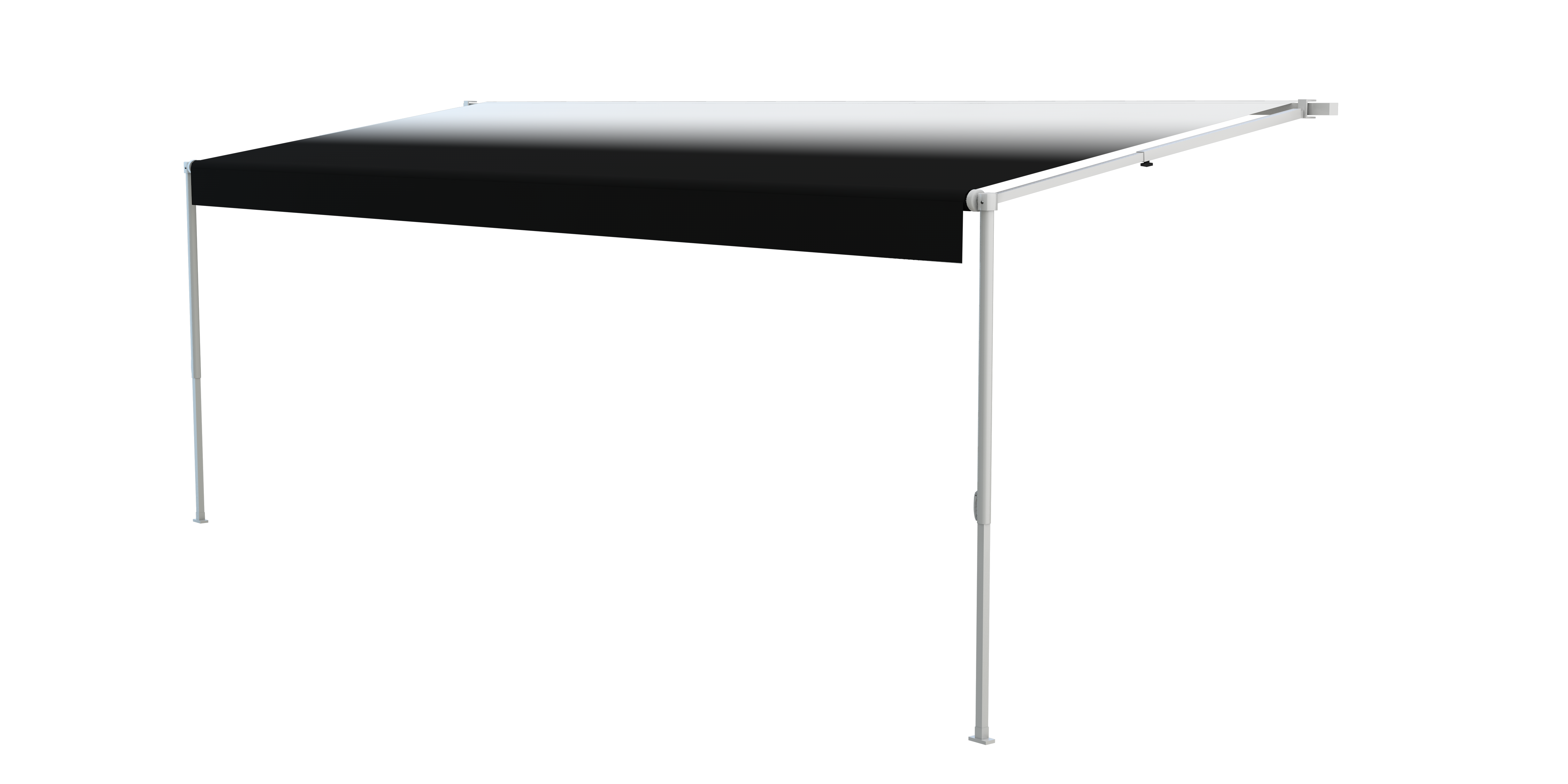 Solera 14' 1000 Series Rv Awning Roller Assembly - White Fade #V000343004 - Image 1