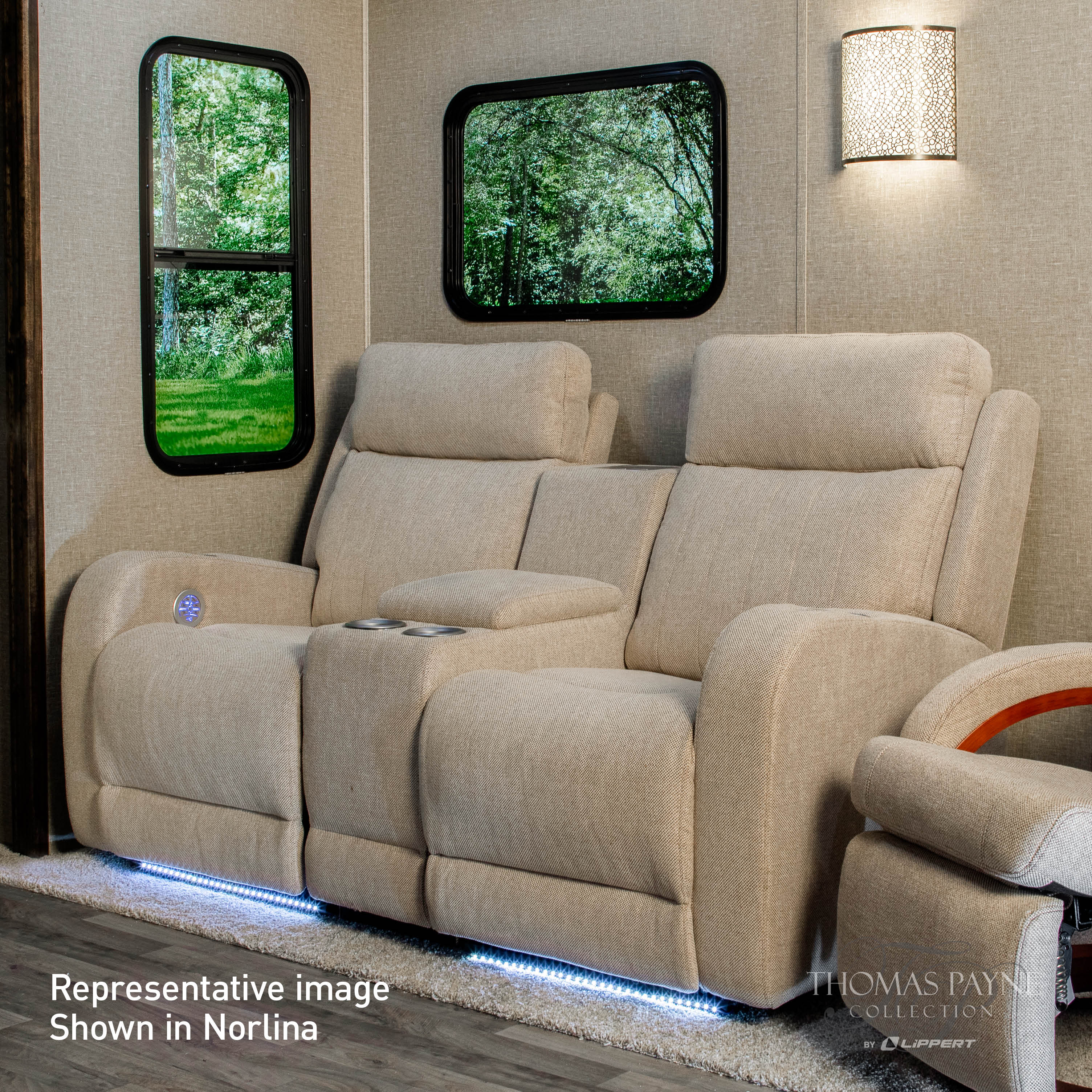 Thomas Payne Seismic Series Rv Theater Seating Recliner - Left Arm, Norlina #2020129337 - Image 6