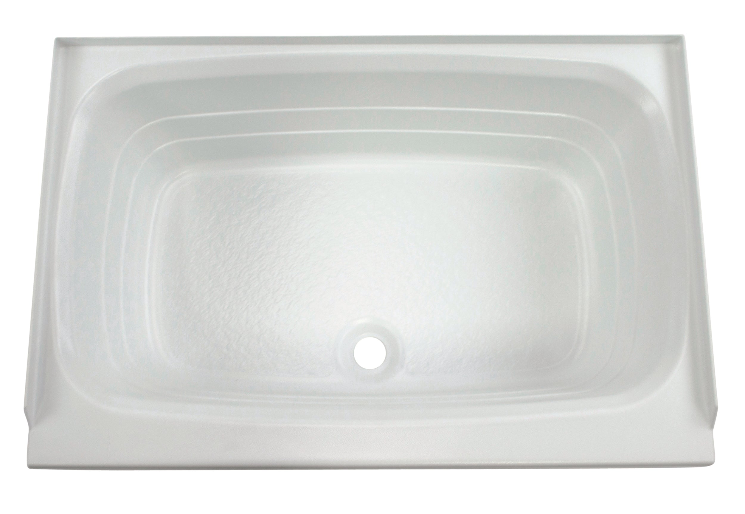 Lippert Bathtub With Center Drain - 24" X 36", White #W2436Cdspk - Image 1