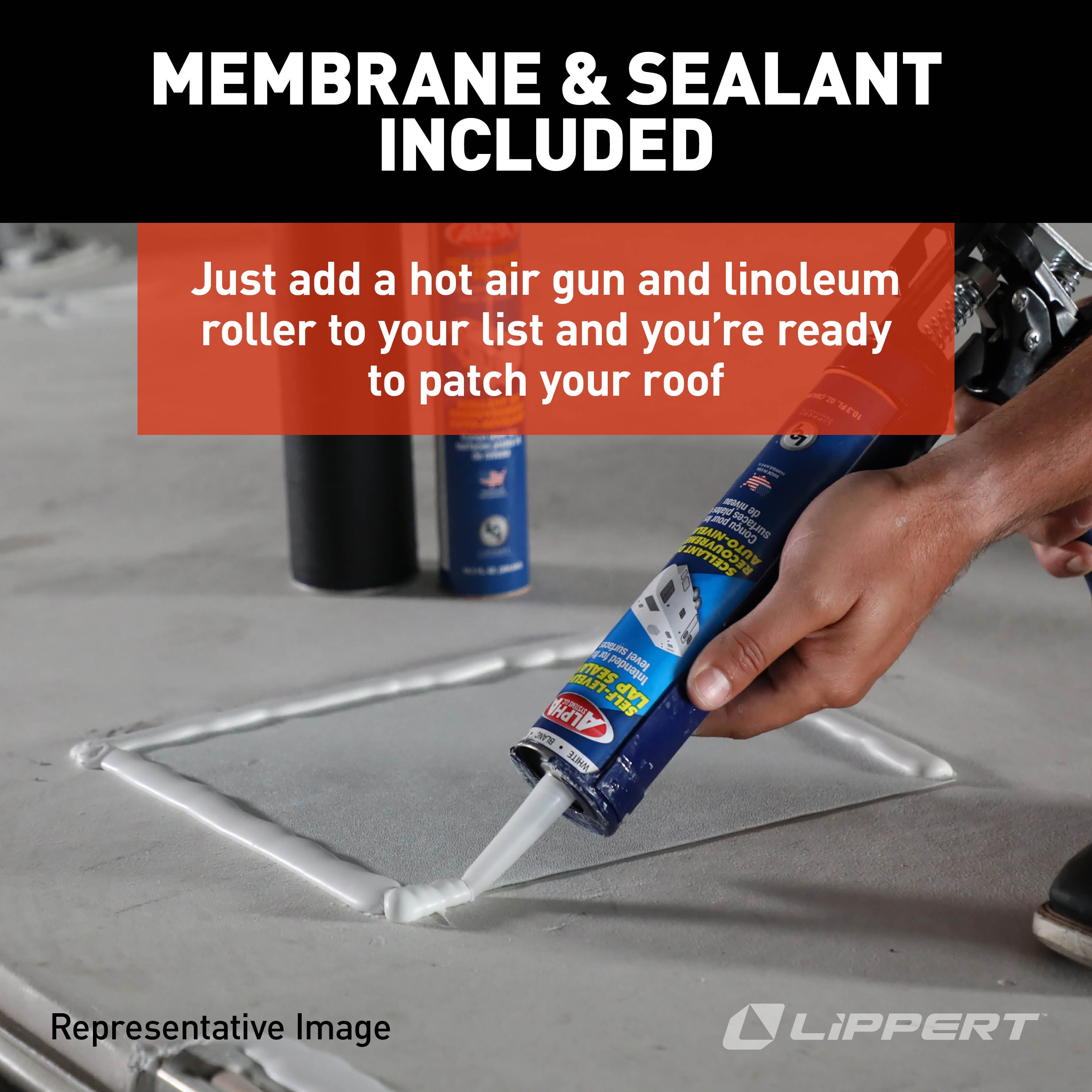 Alpha Systems - Superflex Patch Kit, White (6.0 Sqft) - Image 7